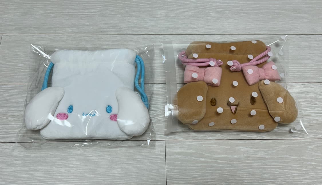 미쟝센 콜라보 시나모롤 + 모카 파우치 일괄 상품이미지1