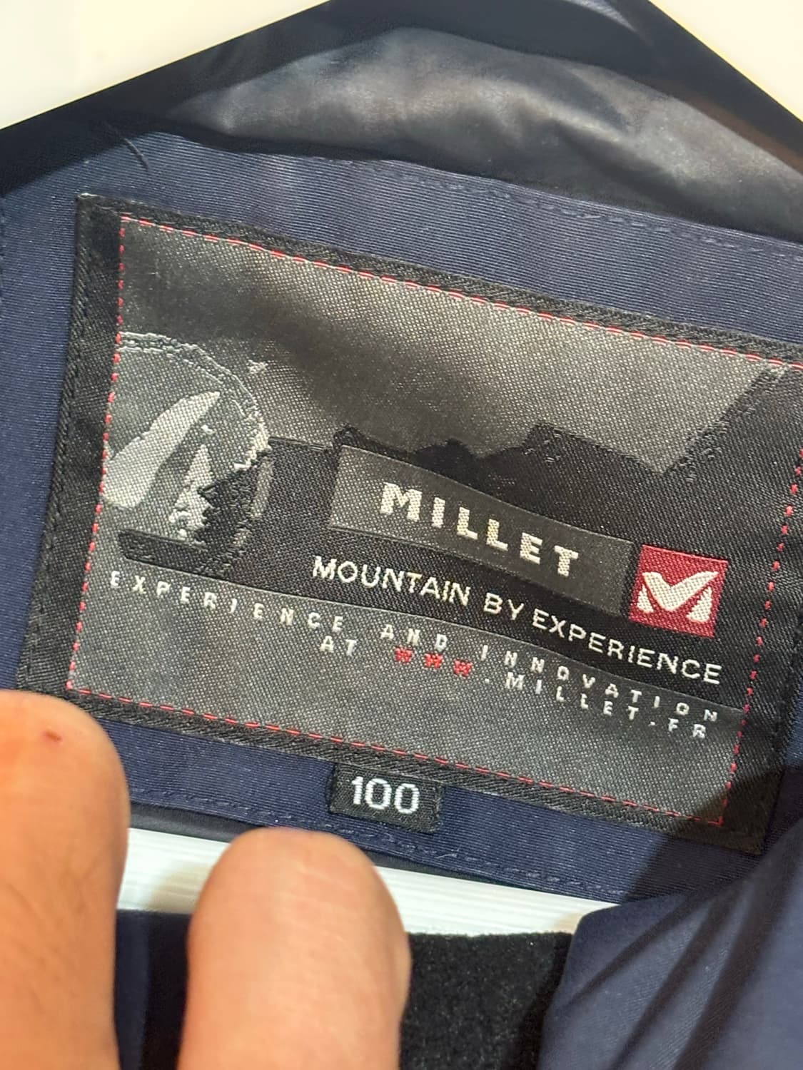 밀레 구스다운 패딩 100사이즈 상품이미지5