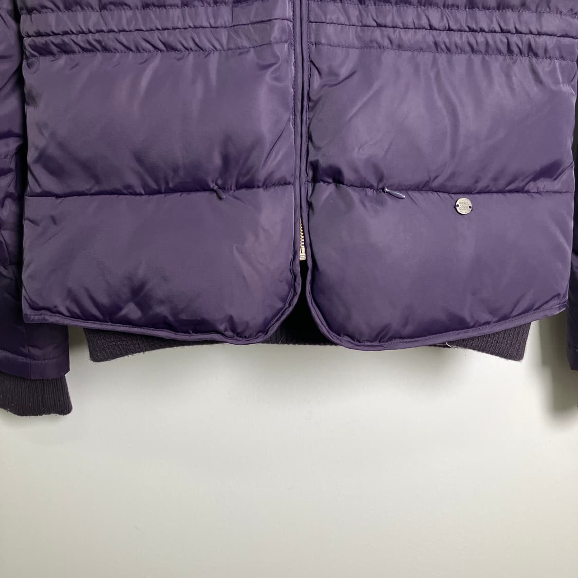디젤 퍼플 덕다운 패딩 점퍼 S 상품이미지5