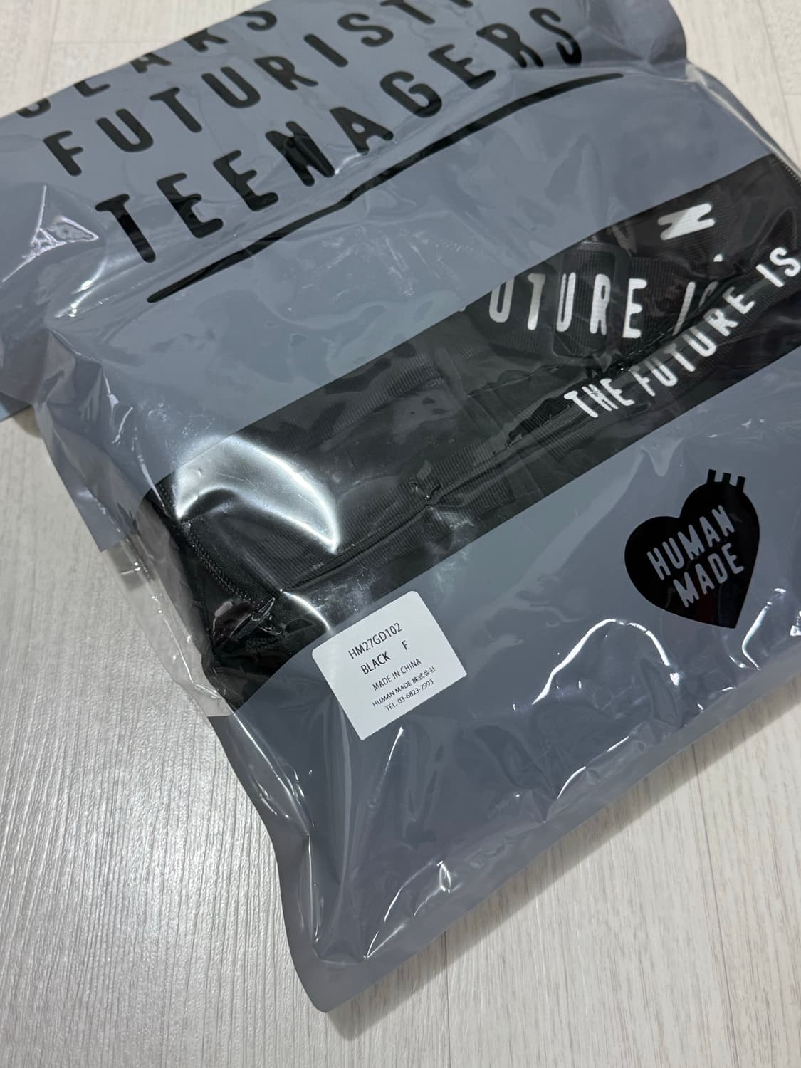 휴먼메이드 밀리터리 파우치 라지 블랙 상품이미지5