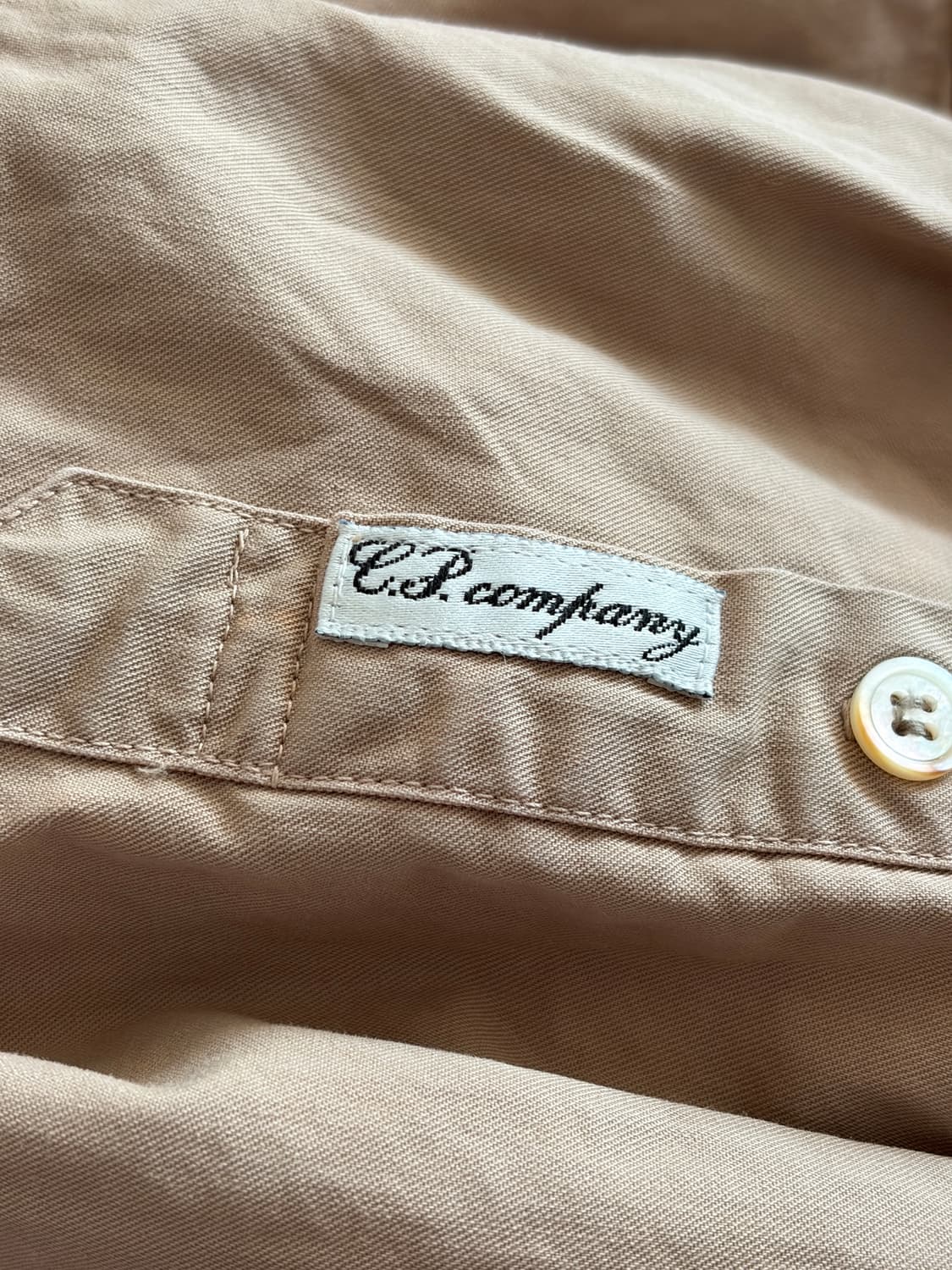 90s 올드 CP컴퍼니 나일론 코튼 셔츠 L (100-105) 상품이미지6