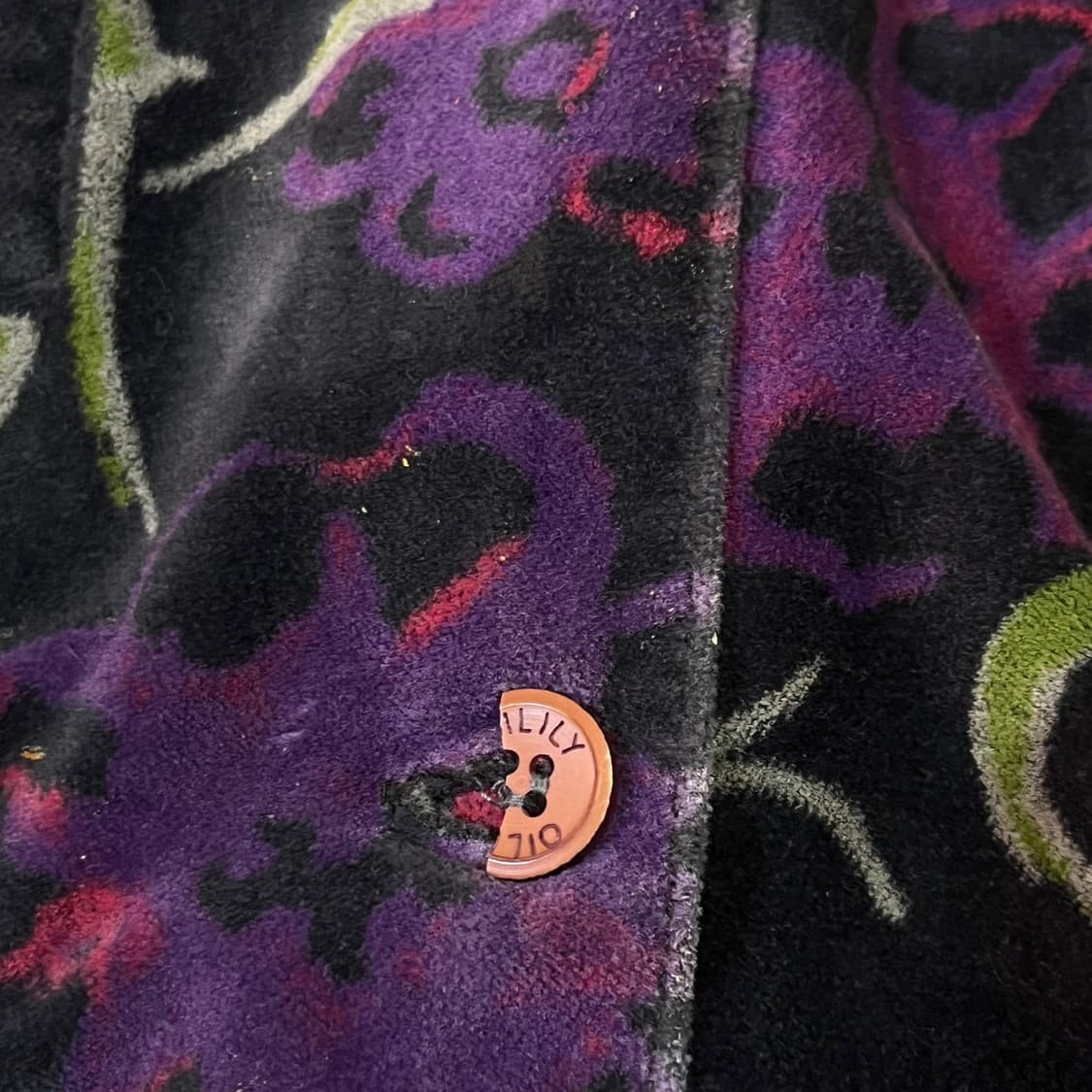 오일릴리 벨루어 트러커 자켓 상품이미지6