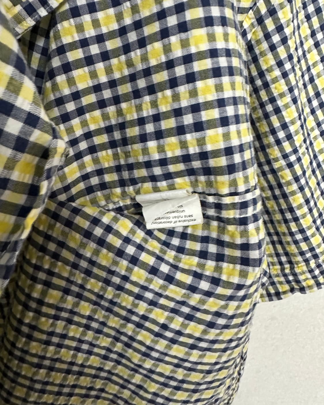 (2XL)CHAPS 시어서커 반팔셔츠-M2301 상품이미지4