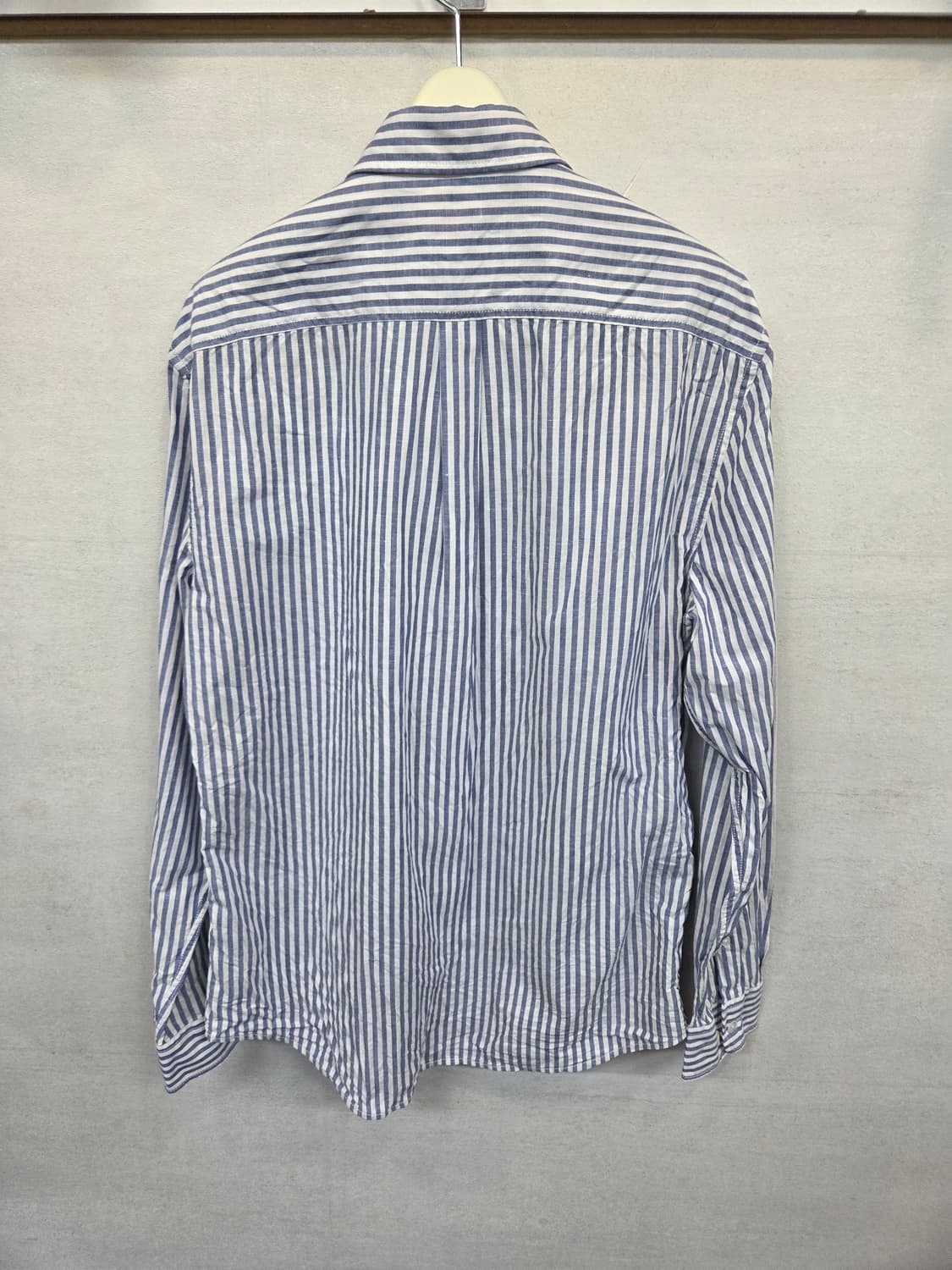 라코스테 라이브 린넨 스트라이프 셔츠 긴팔 40 대략 95 상품이미지2