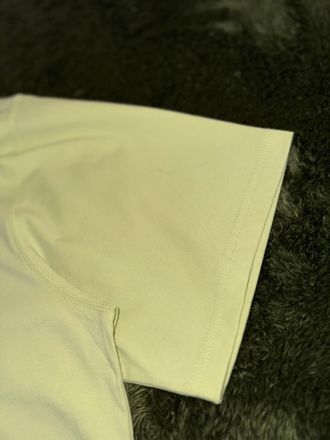 [L] OSTRYA 오스트리야 스월 로고 5050 티셔츠 라임 상품이미지4