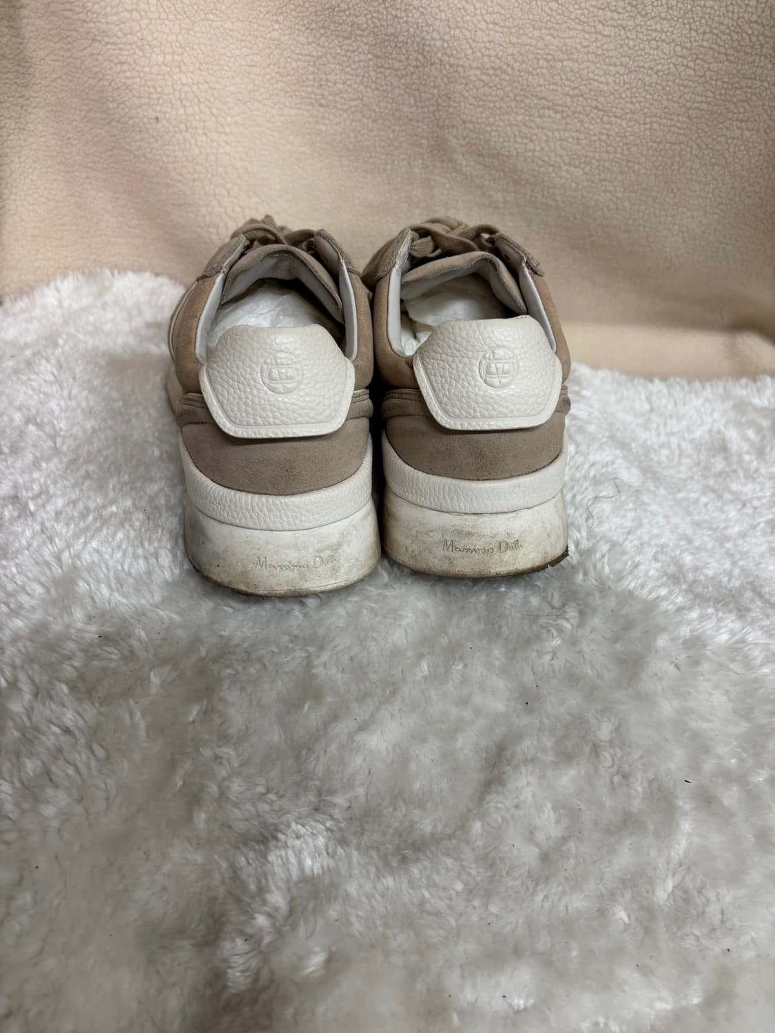 마시모두티(Massimo Dutti) 콘트라스트 레더 스니커즈 상품이미지3