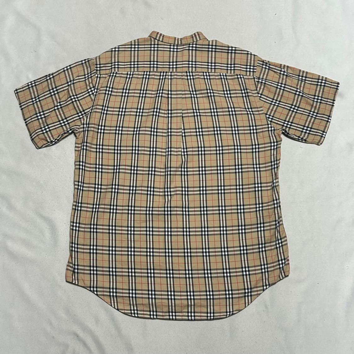 41(L) 버버리 노바체크 반팔 셔츠 상품이미지3