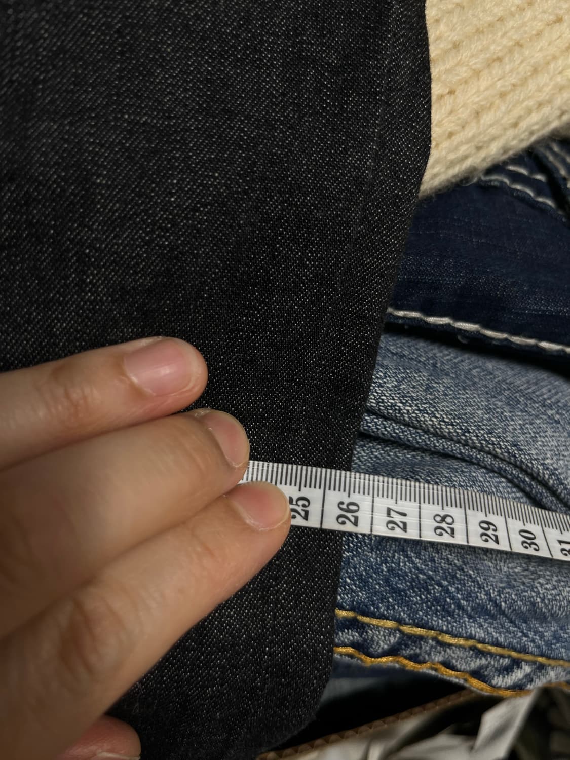 PRADA 프라다 Japan 데님 팬츠 27 상품이미지8