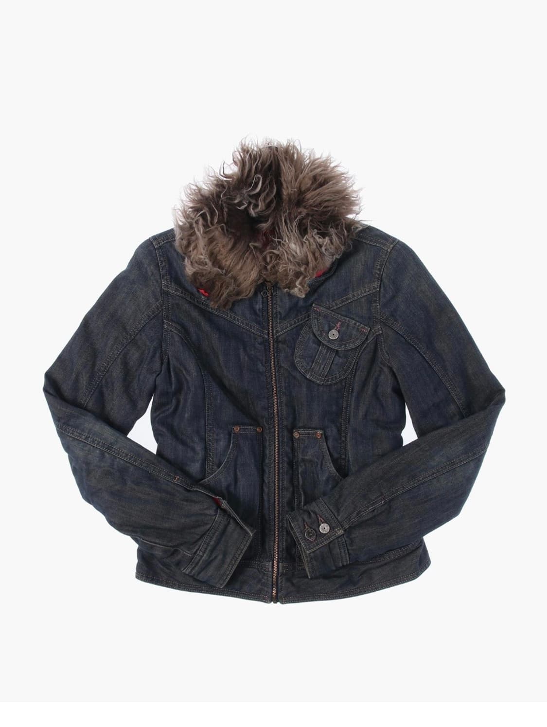 디젤 데님 퍼 점퍼 자켓 상품이미지1