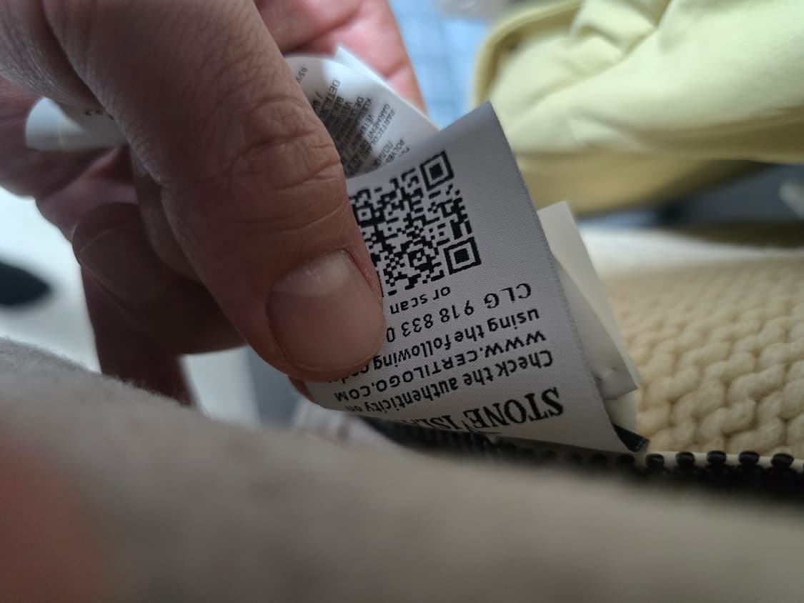 스톤아일랜드 가디건 남성 니트 후드(탈부착) 아이보리  상품이미지5