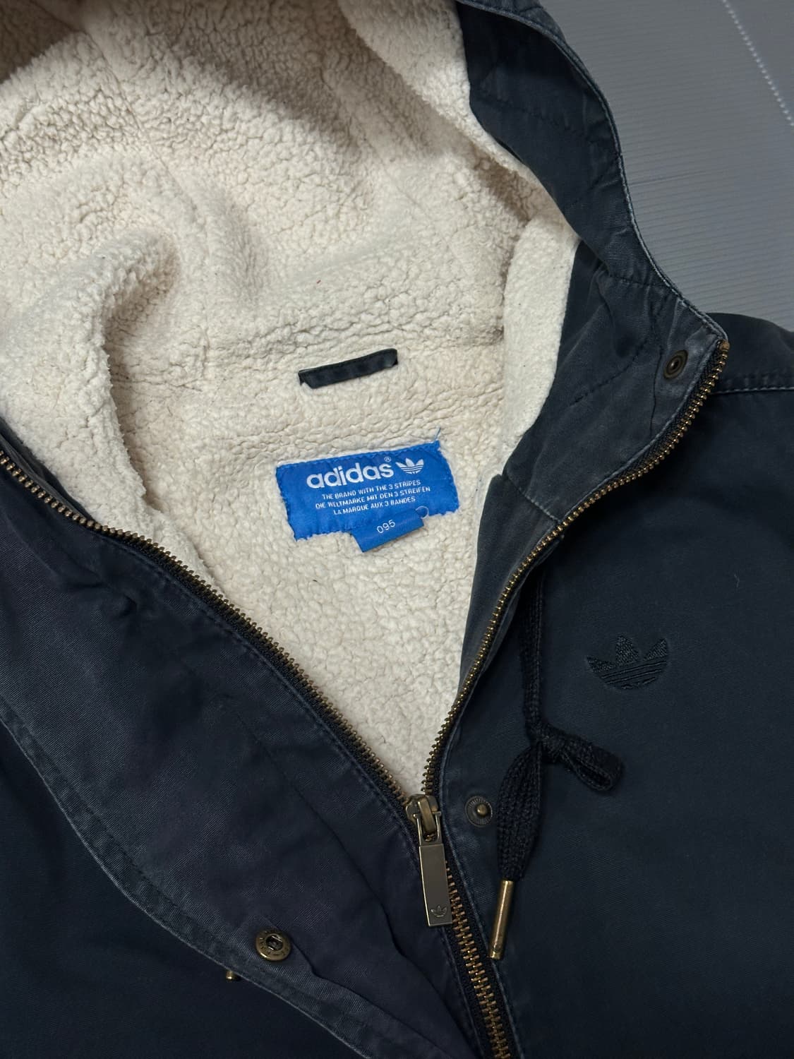 아디다스 우븐 양털 파카 자켓 95 상품이미지4