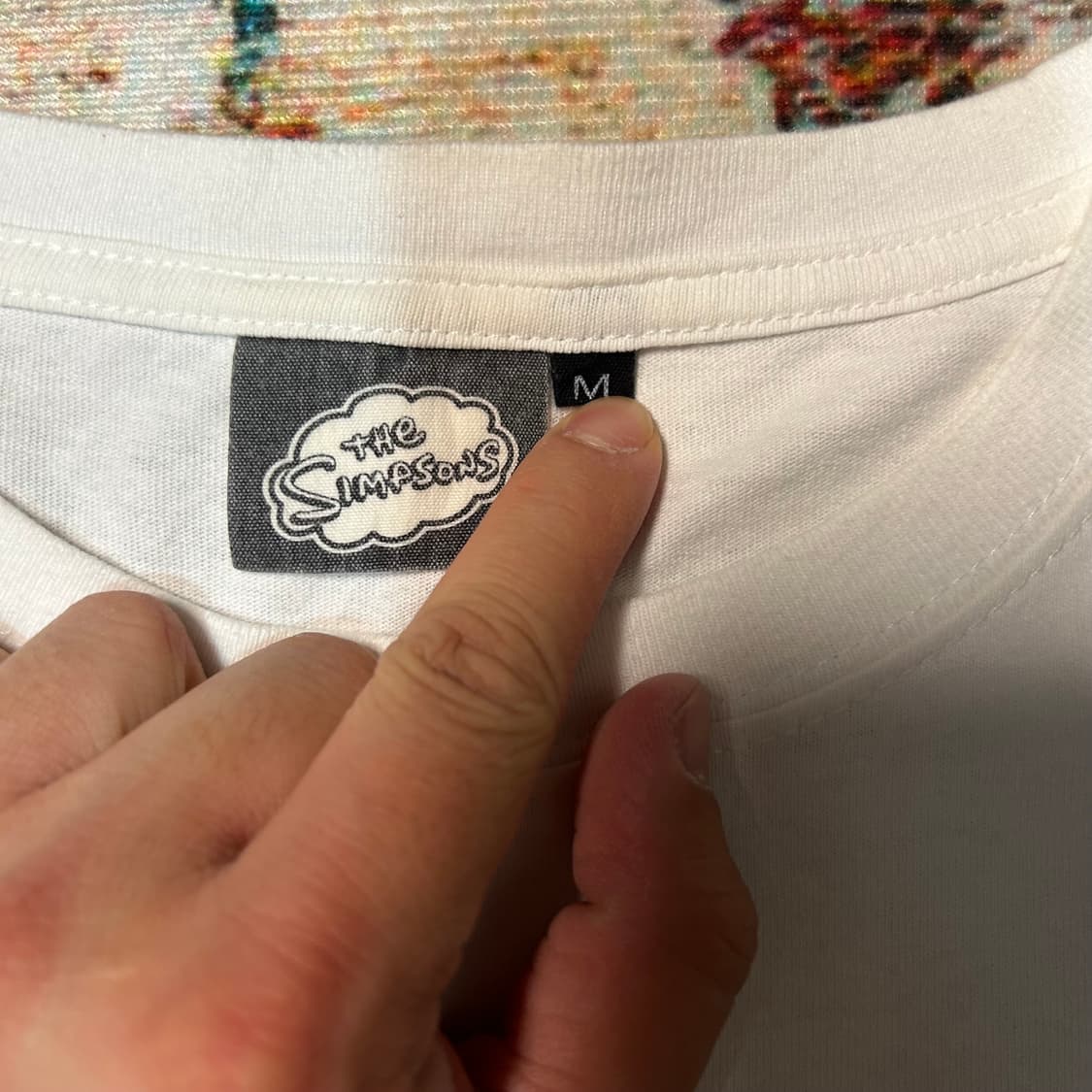 [M] 심슨 바트심슨 그래픽 카툰 티셔츠 상품이미지4