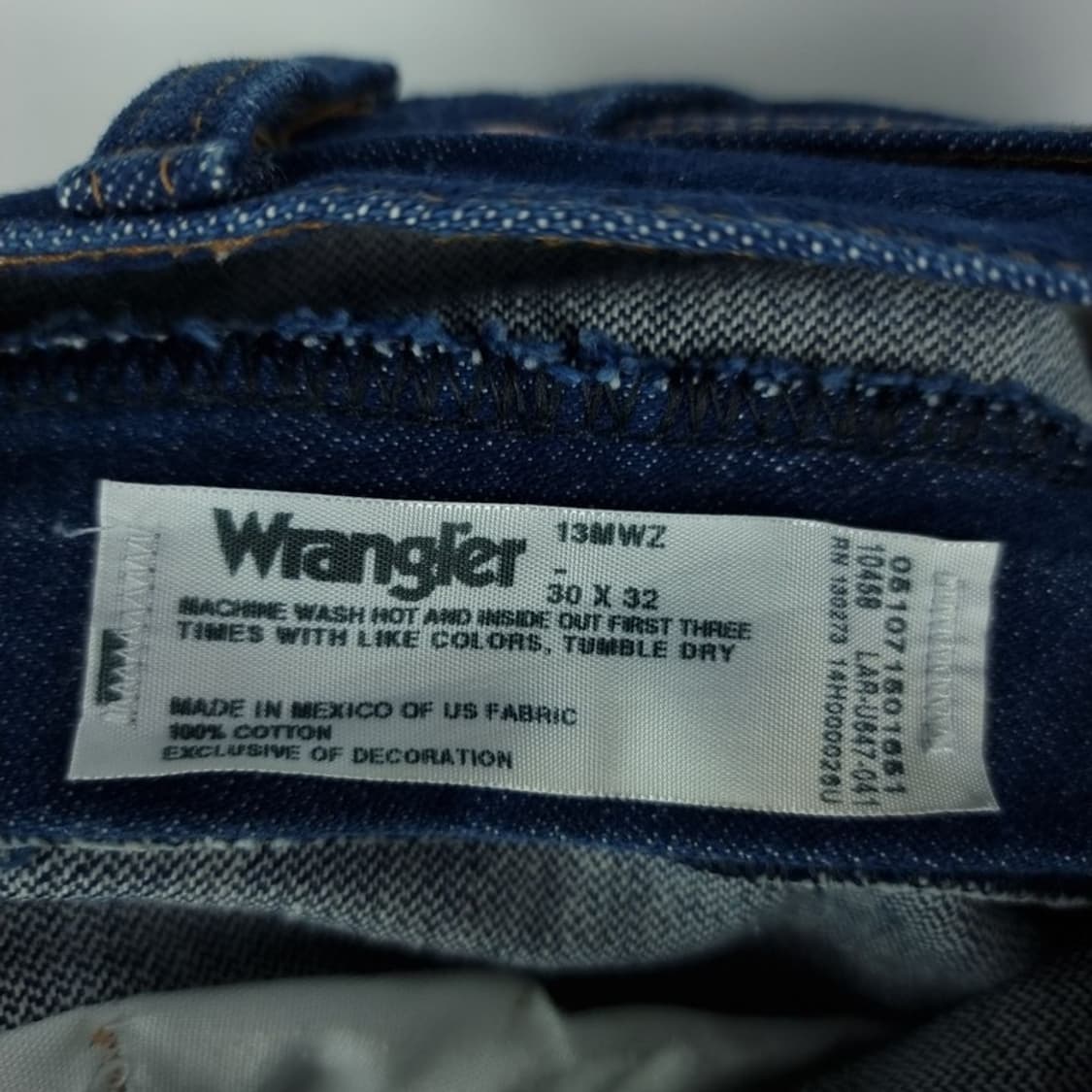 [랭글러] 빈티지 루즈 스트레이트 데님 팬츠 청바지 M20078 상품이미지8