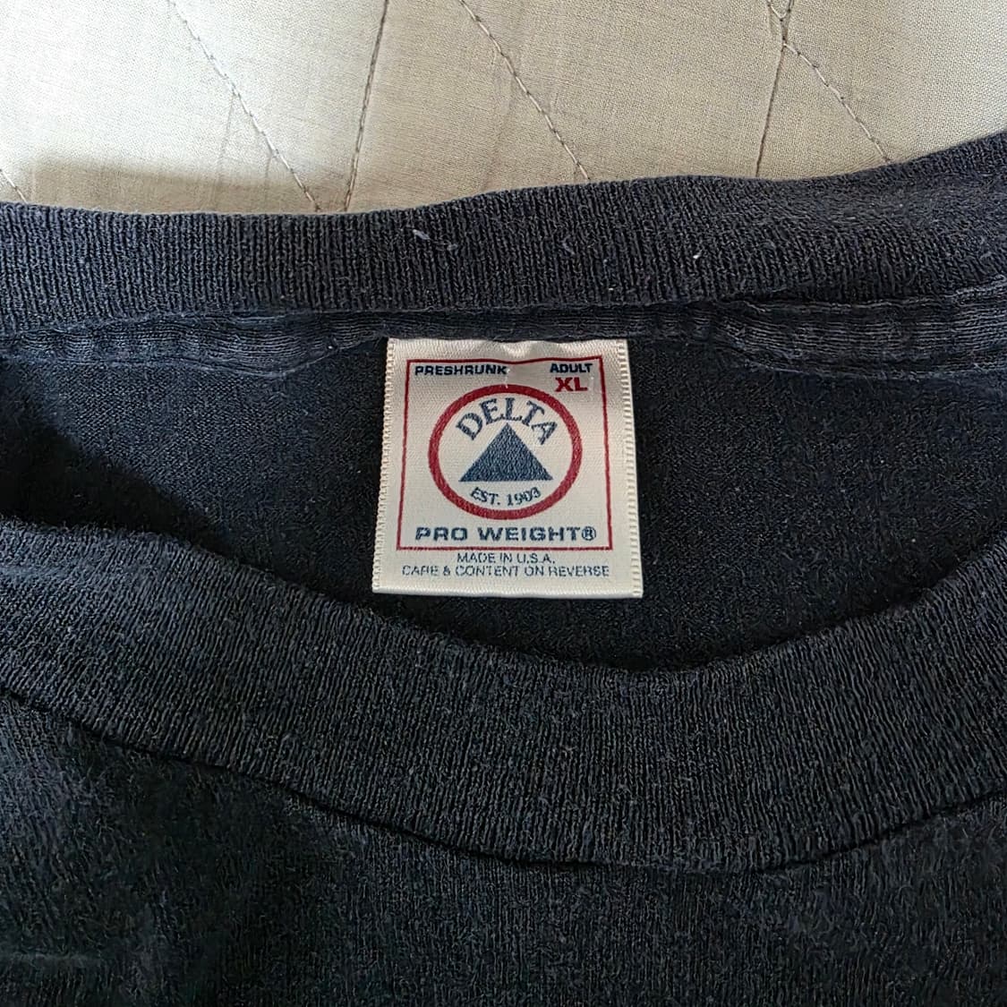 [XL] 90s 카멜 where it's@ 빈티지 티셔츠 ver. 블리칭 상품이미지10