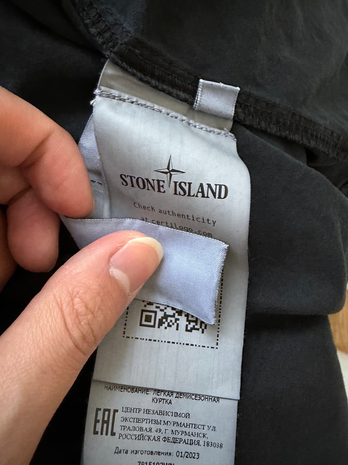 스톤 가먼트다이닝 올드이펙트 오버셔츠 블랙 팝니다 상품이미지4