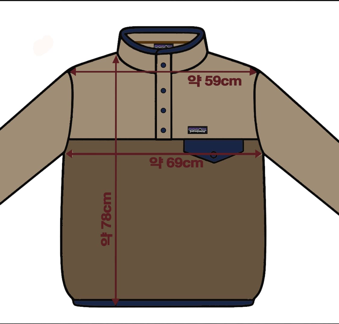 파타고니아  신칠라 풀오버 스웨터 애쉬탄  XL
 상품이미지8