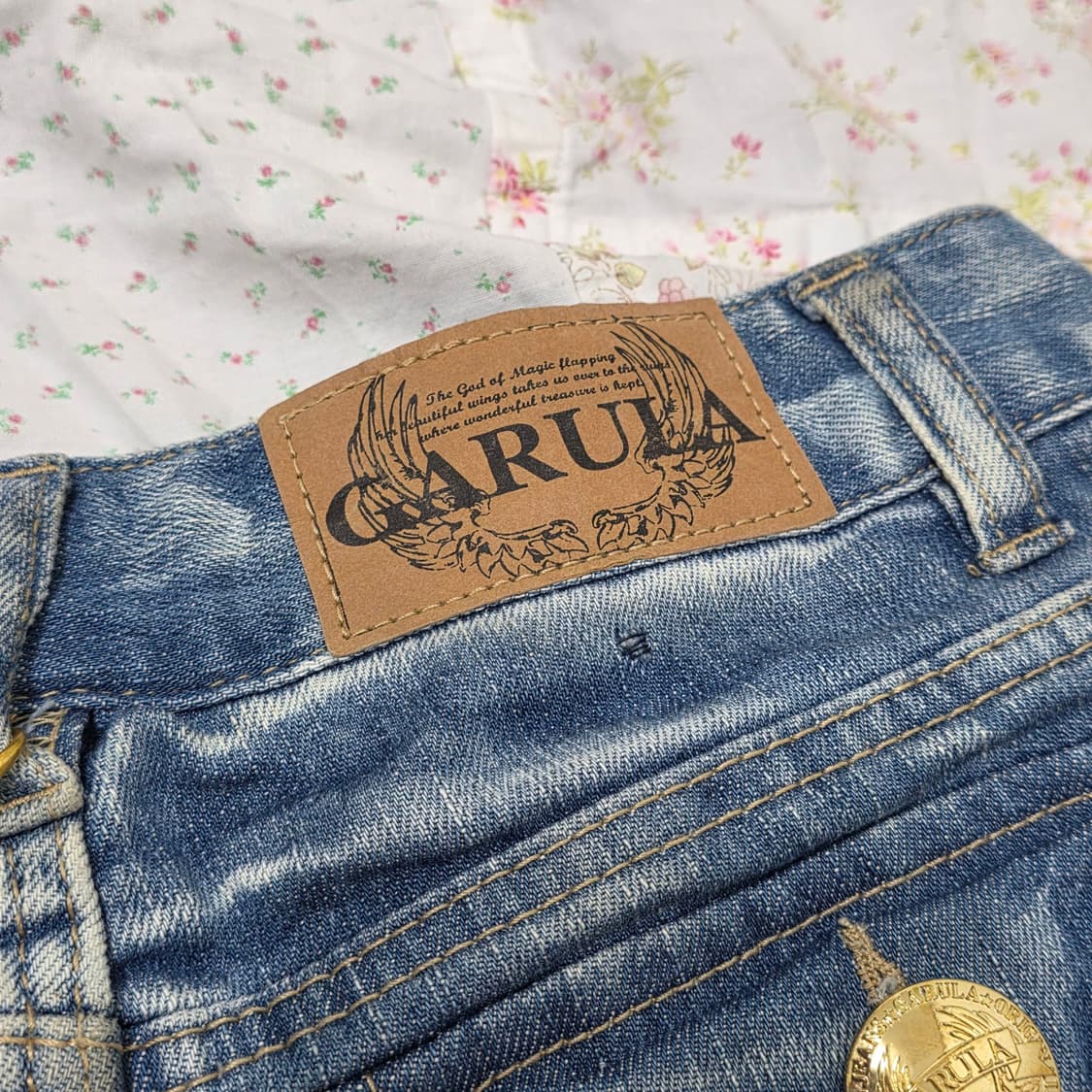 garula 골드 체인 팬츠 스커트 갸루 d.i.a 상품이미지5