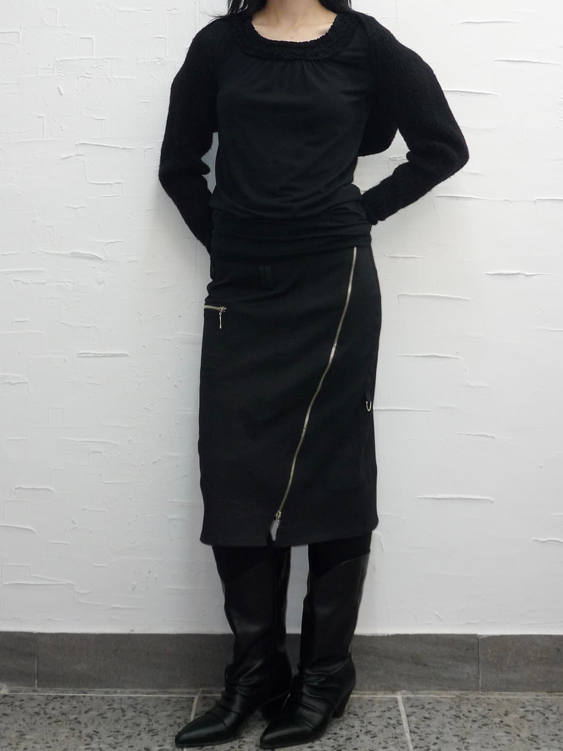 black bolero cardigan 상품이미지3