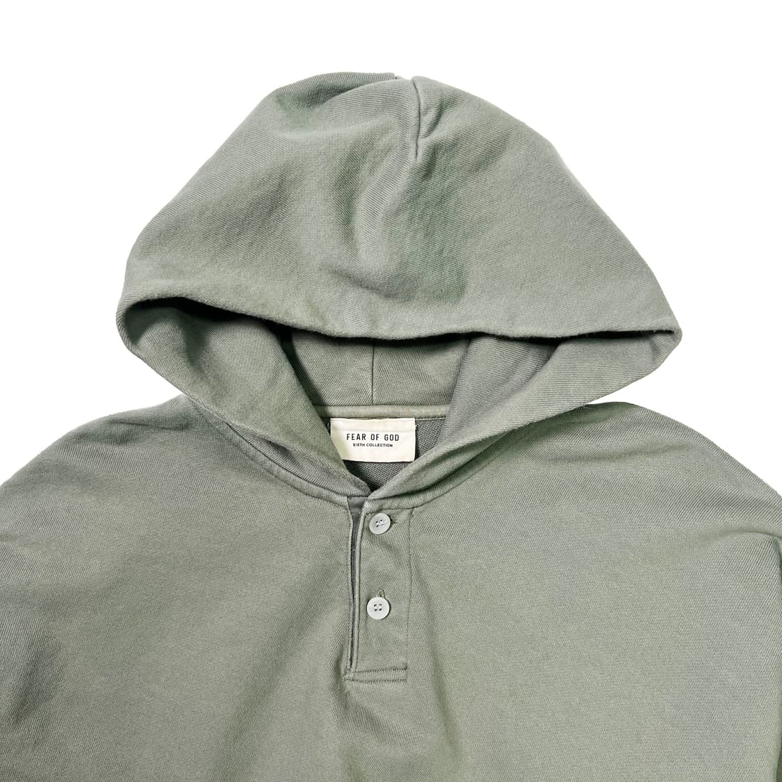 피어오브갓 식스컬렉션 에브리데이 헨리 후드티 그린 (M) 상품이미지3