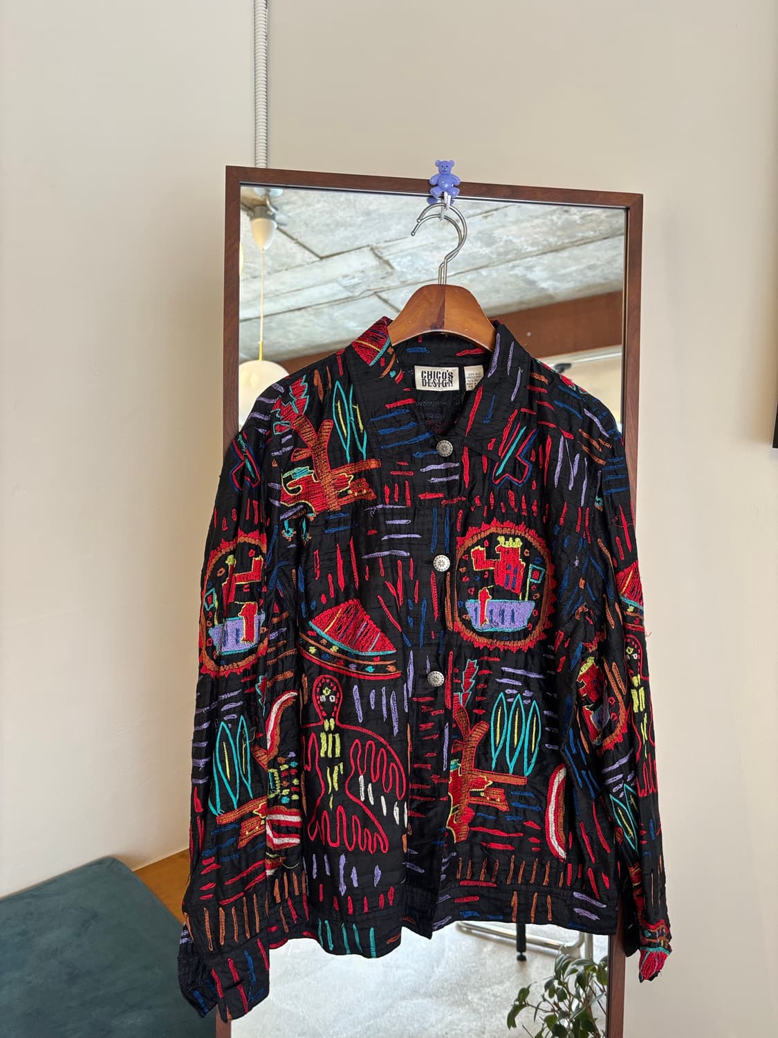 치코스 디자인 자수자켓 상품이미지1