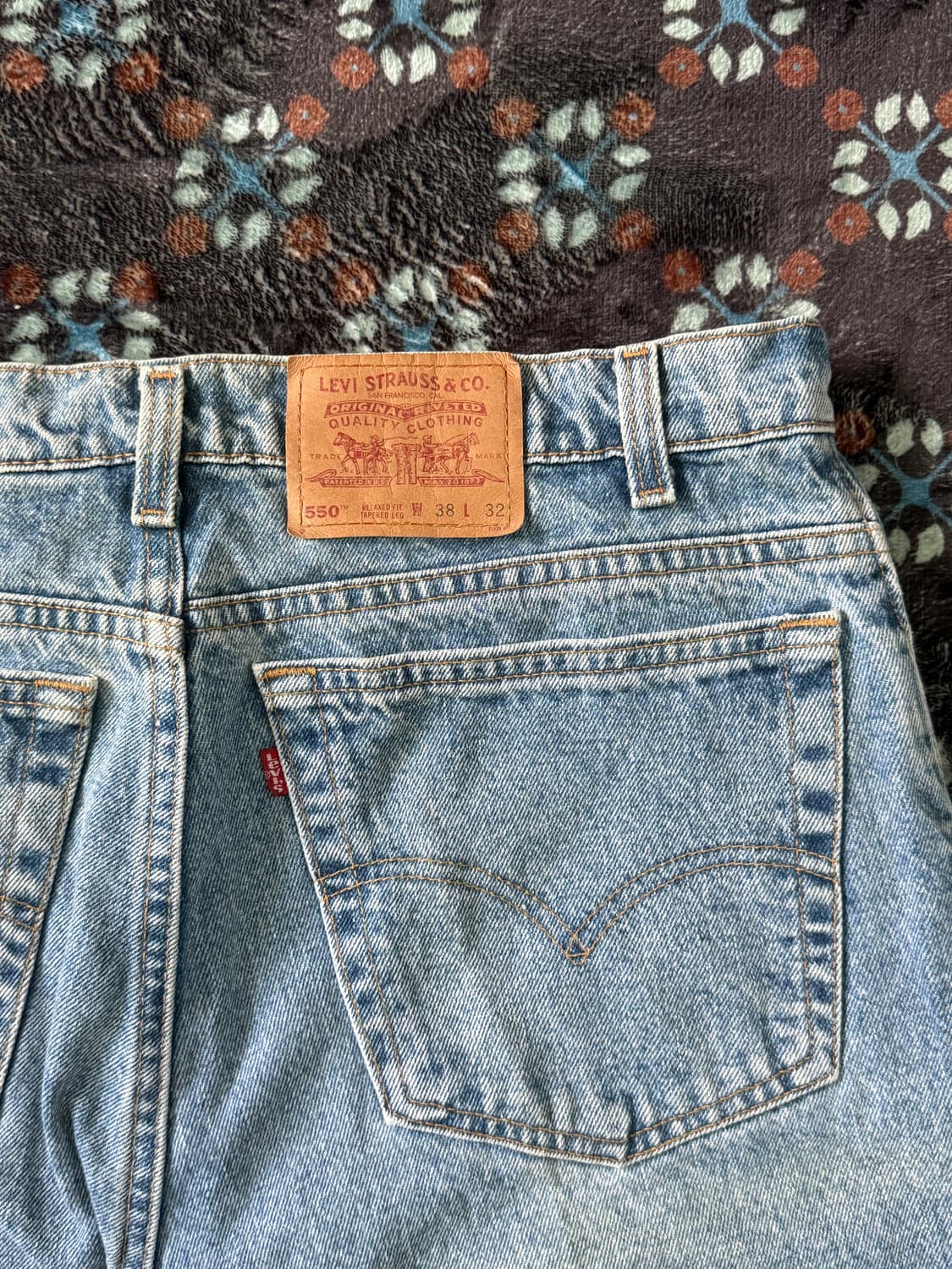 90s made in usa levis 550 38x32 상품이미지4