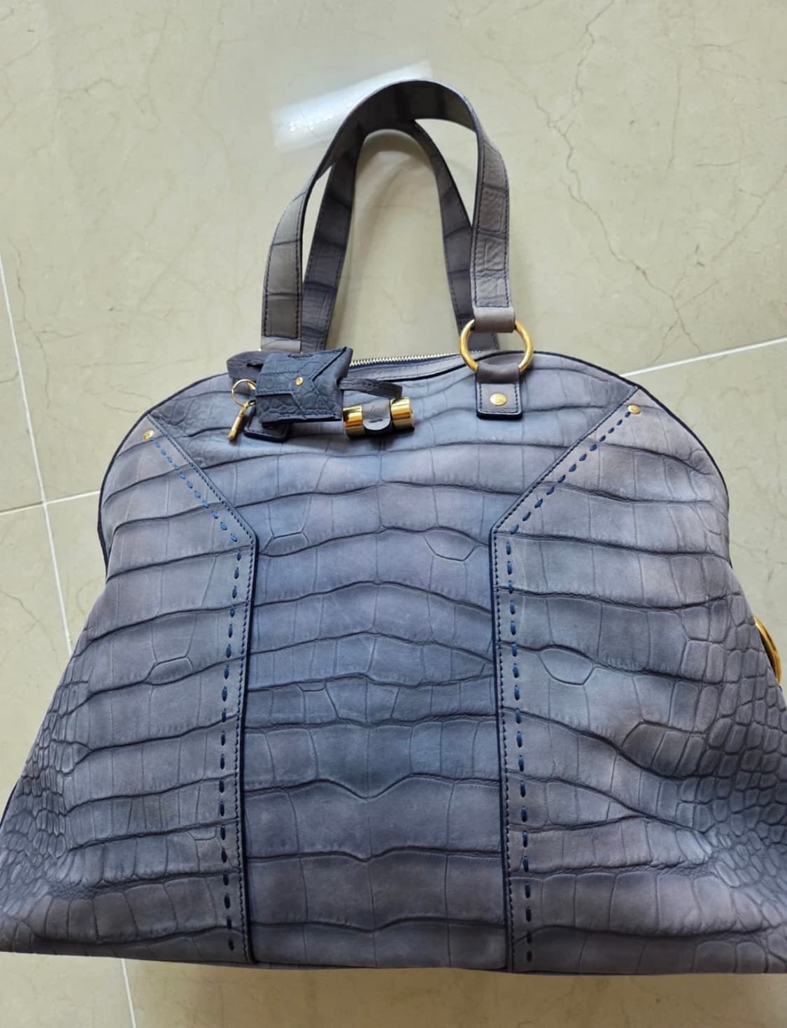 생로랑 크로커다일 뮤즈백 상품이미지1