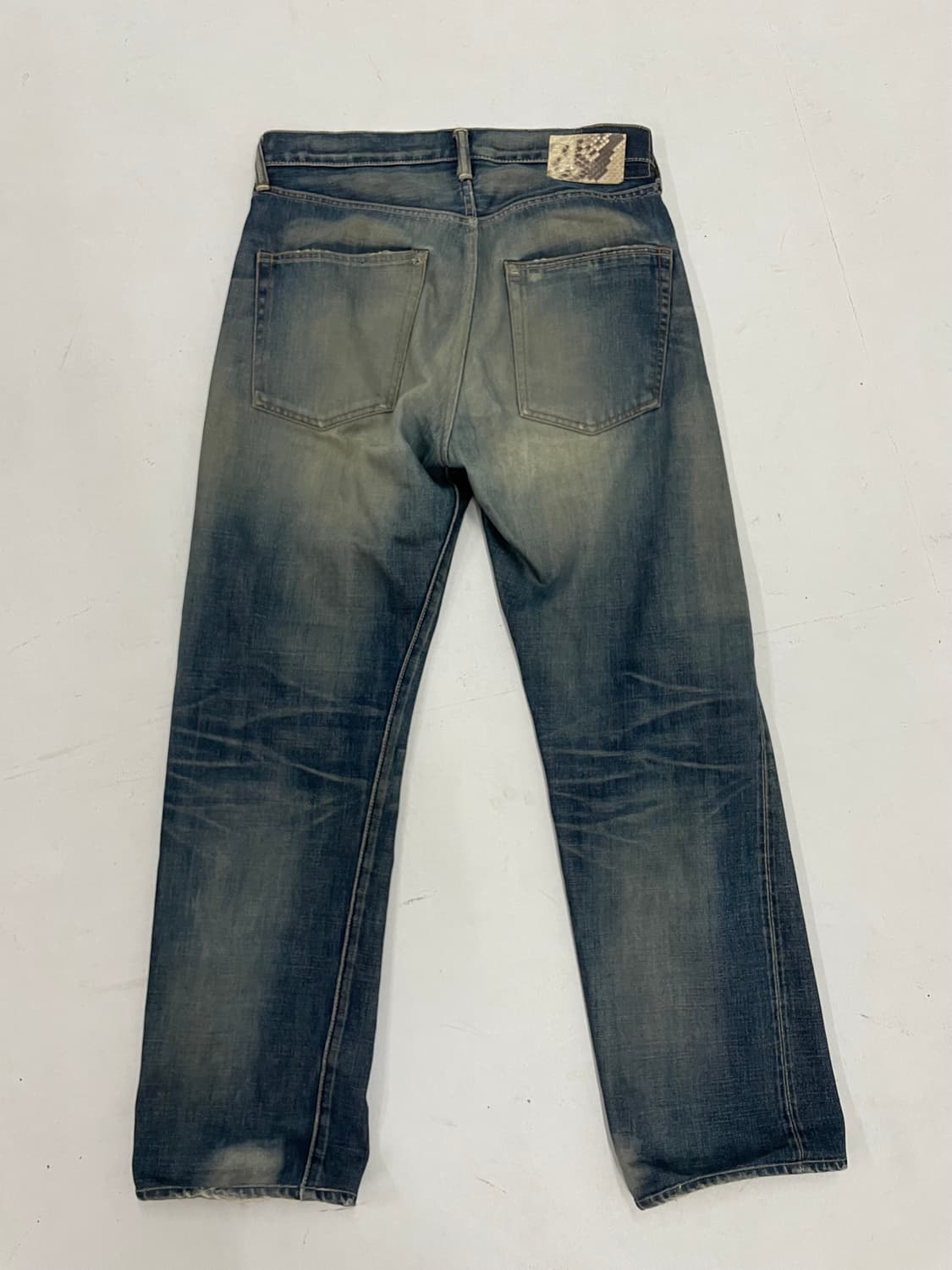 Visvim 00's fluxus distreessd 데님 상품이미지4