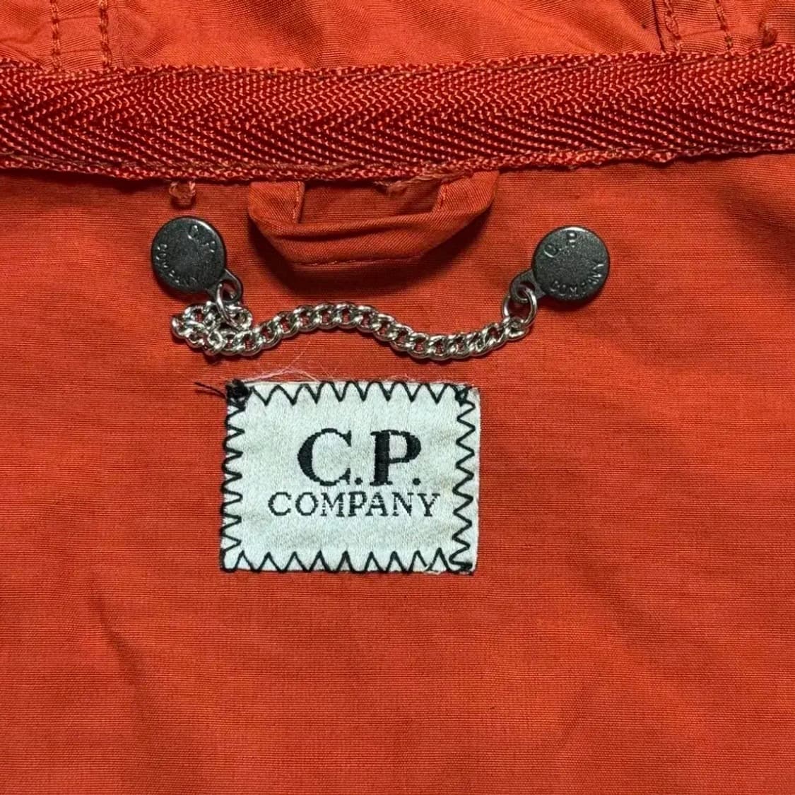 C.P 컴퍼니 오렌지 고글 후드 자켓 상품이미지4