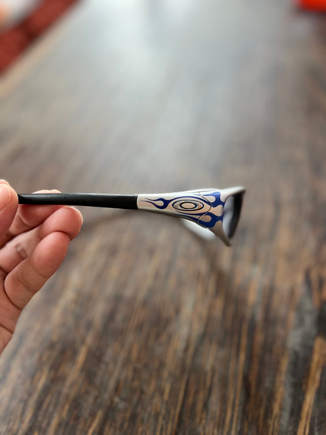 오클리 스트레이트자켓 1999 FMJ 블루 플레임 Flames 상품이미지4