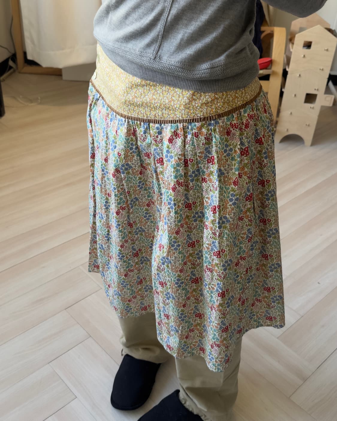 [NIMES] floral cotton skirt _ Made in Ja 상품이미지6