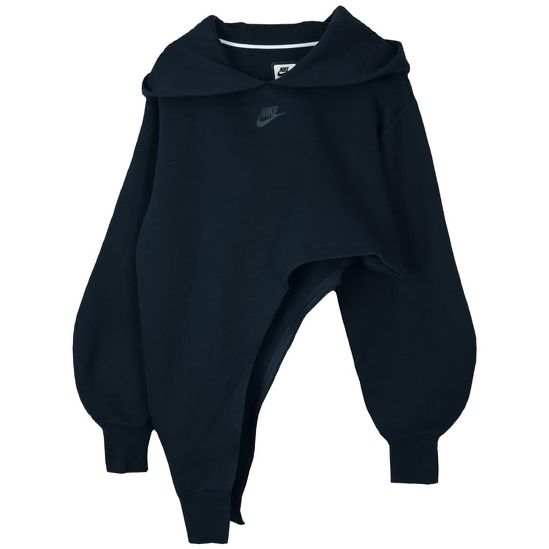 [나이키] 로고 프린팅 언발란스 오버핏 후드티 M18123 상품이미지2