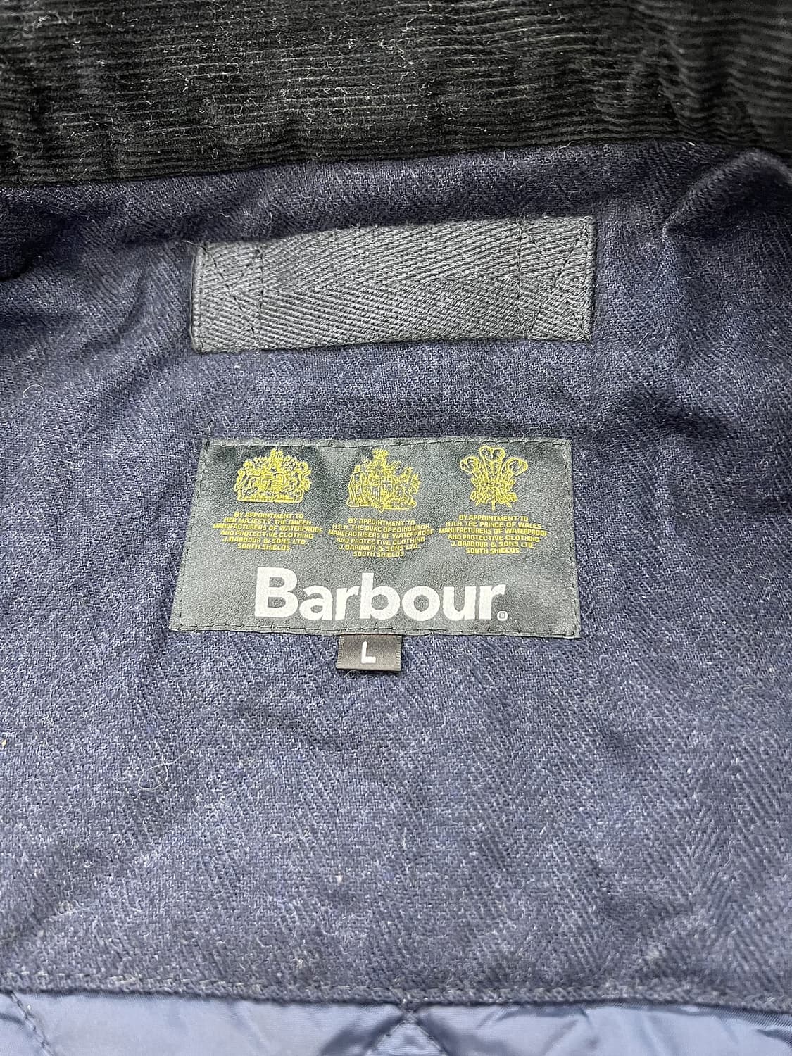 바버 딥 네이비 오그스턴 멀티 포켓 왁스 자켓 상품이미지7