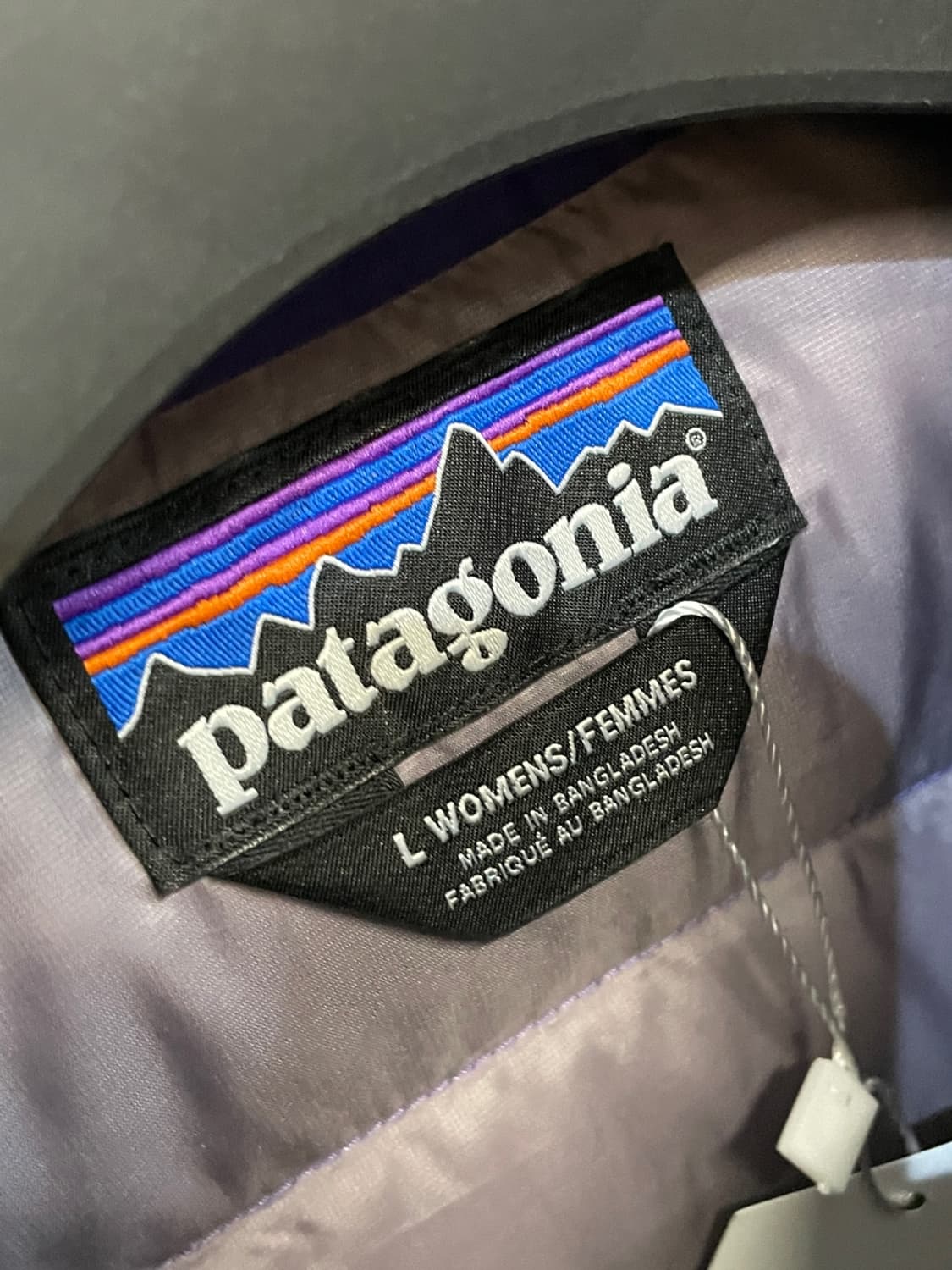 파타고니아 퍼플 경량 패딩 상품이미지5