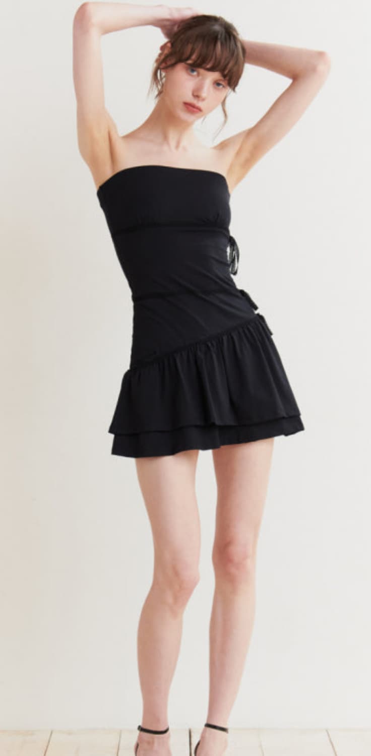 BELLA TUBE DRESS black (텍달린 새상품) 상품이미지5