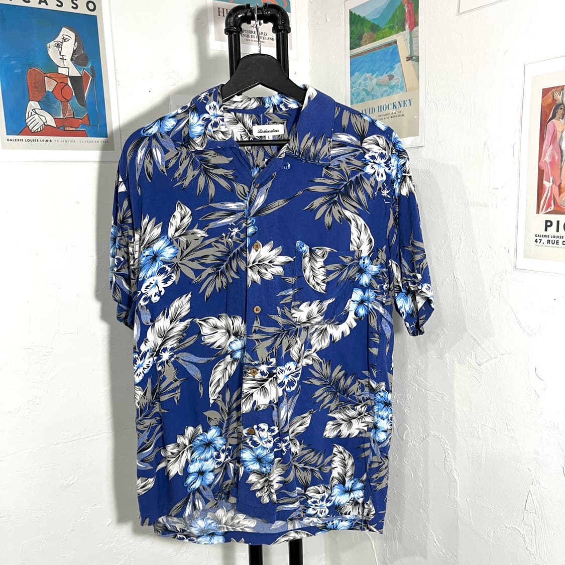 프린팅 하와이안 셔츠 상품이미지1