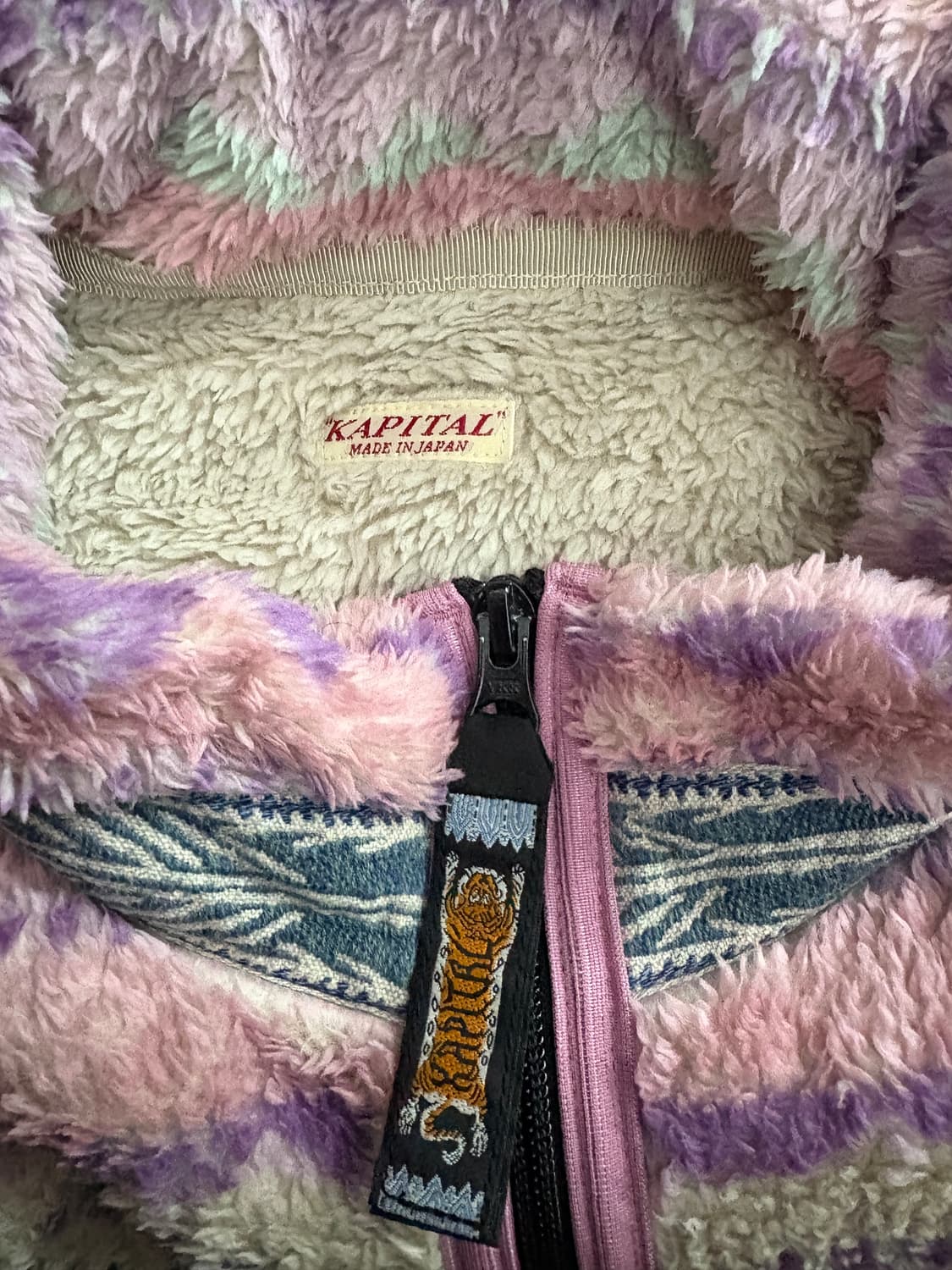 TTF✳️캐피탈 본 핑크 후리스 5사이즈 상품이미지4