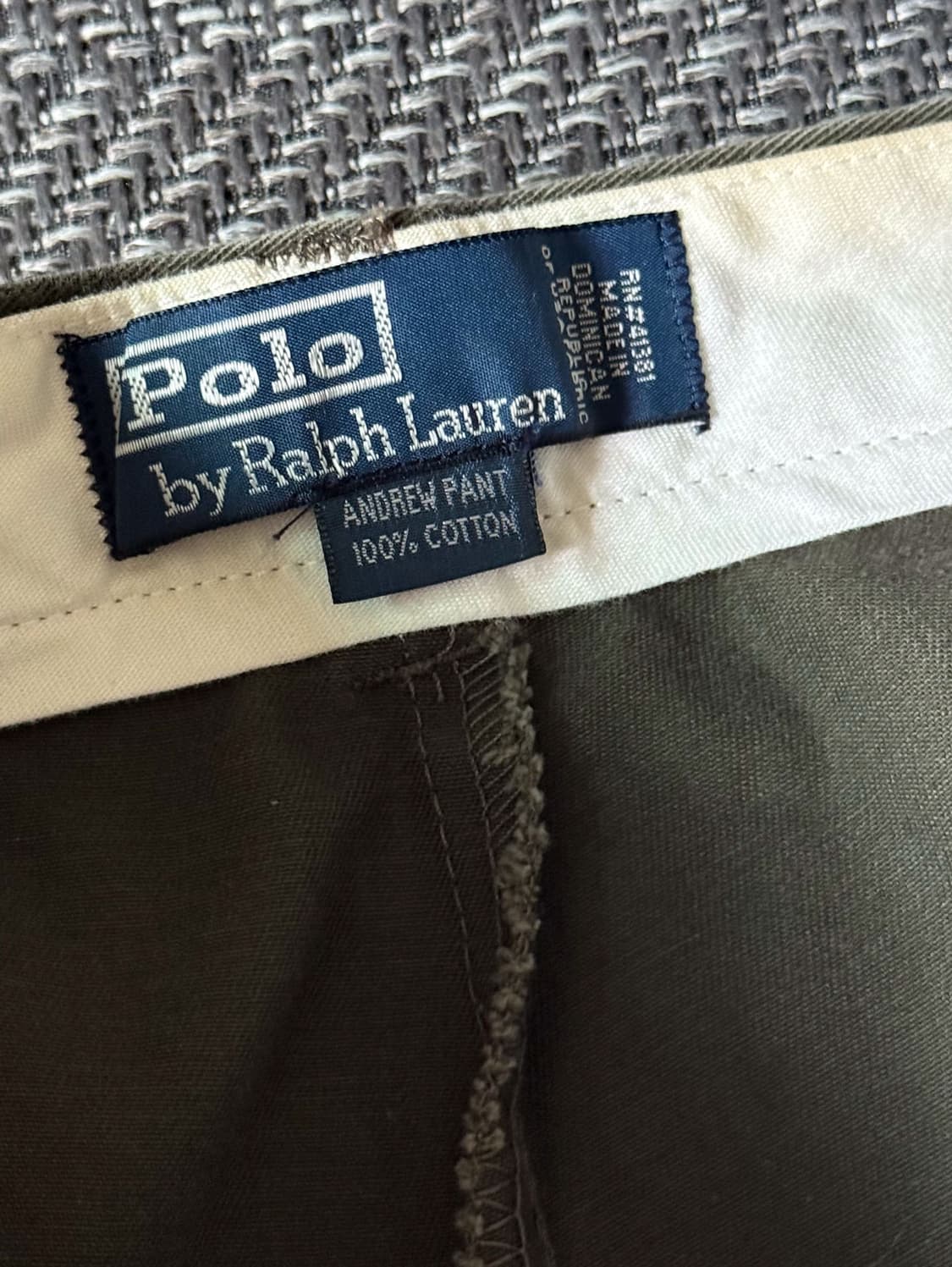 (38) 폴로 랄프로렌 ANDREW 더블 플리츠 치노 팬츠 상품이미지4
