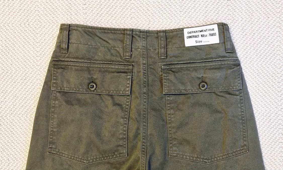 디파트먼트 파이브 퍼티그팬츠 30 상품이미지4