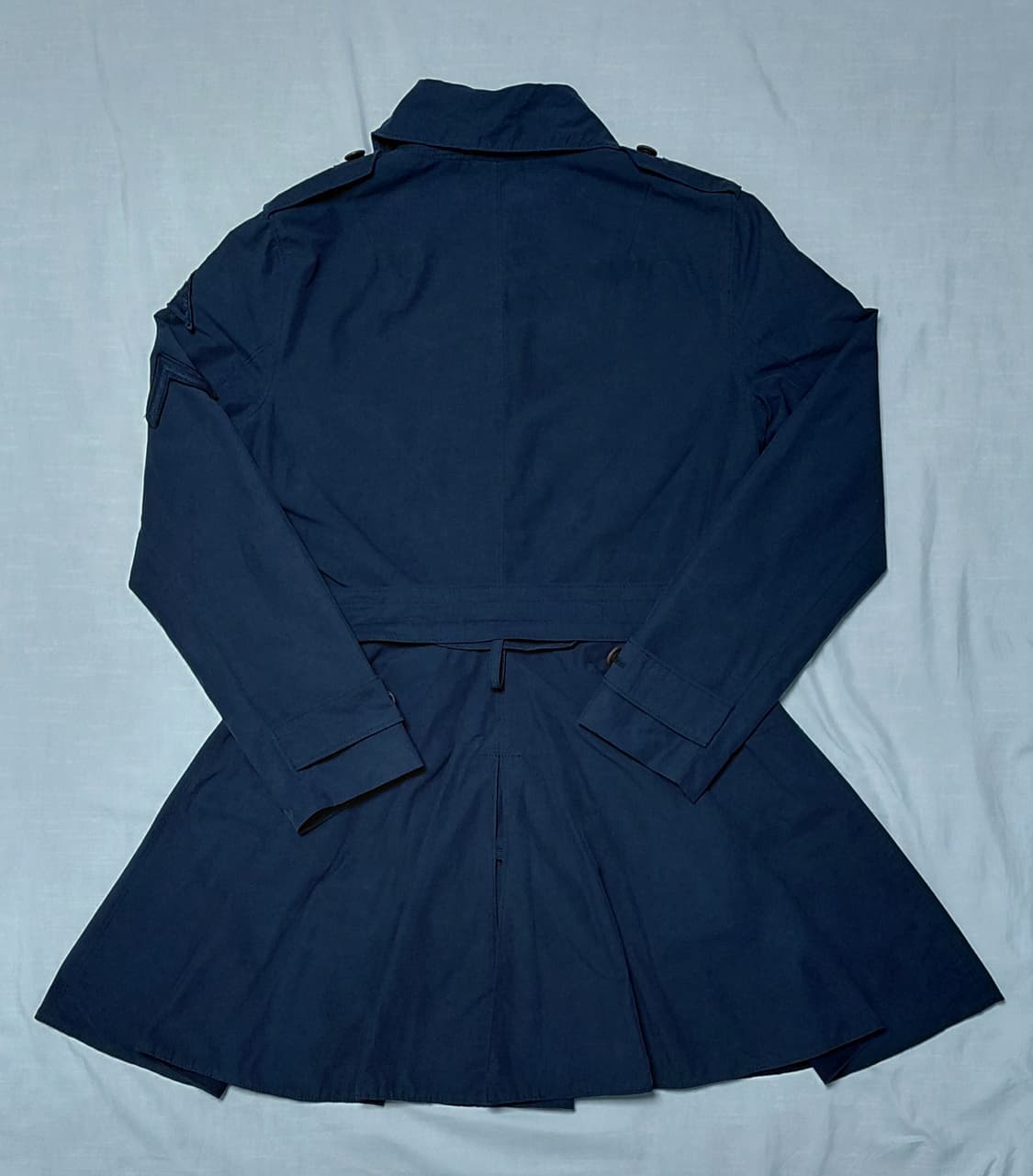[정품] Ralph Lauren 네이비 밀리터리 패치 트렌치코트 (7) 상품이미지6