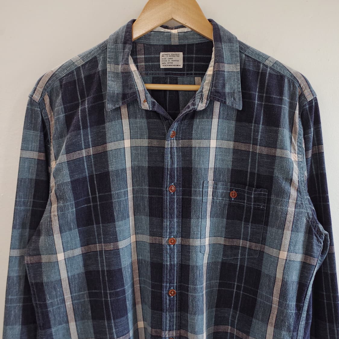 00's J.Crew Plaid Work Shirt 상품이미지2