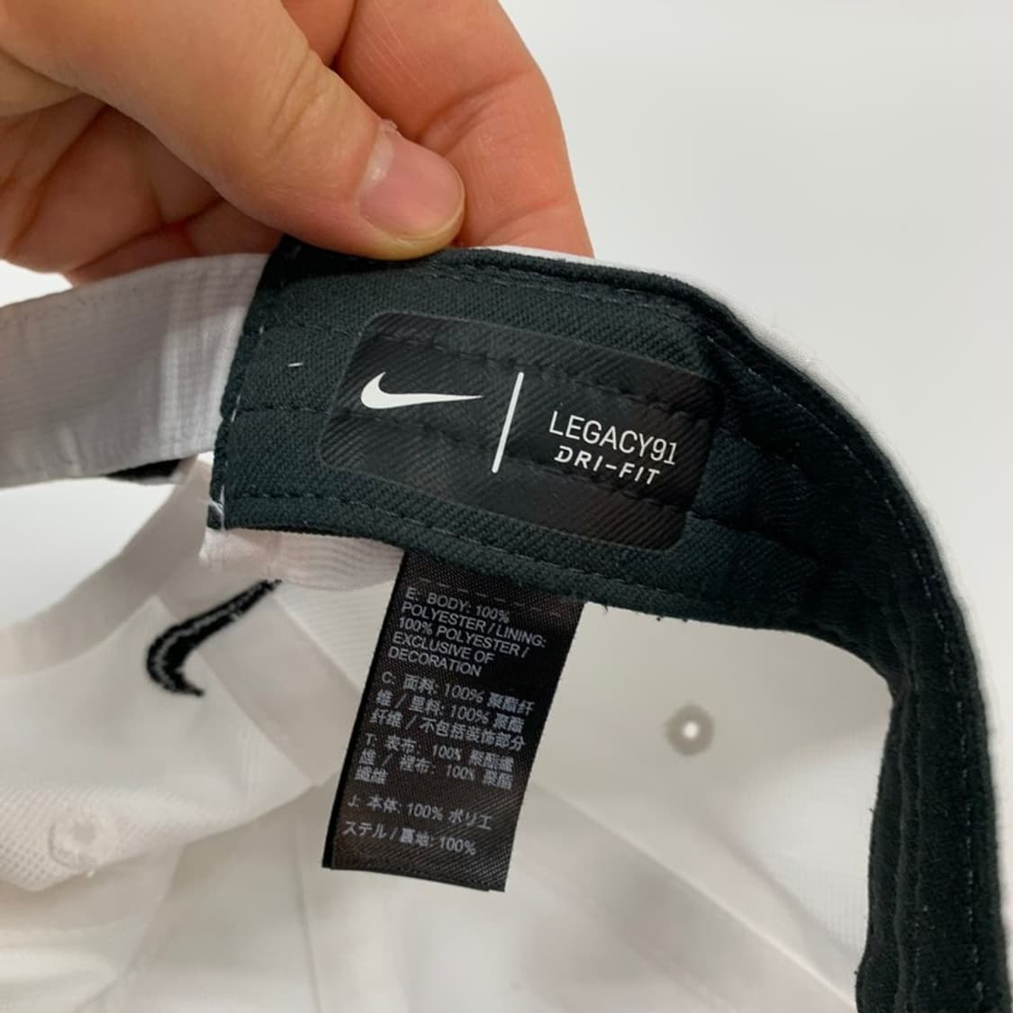 나이키 레거시91 드라이핏 스우시 볼캡 화이트 상품이미지6
