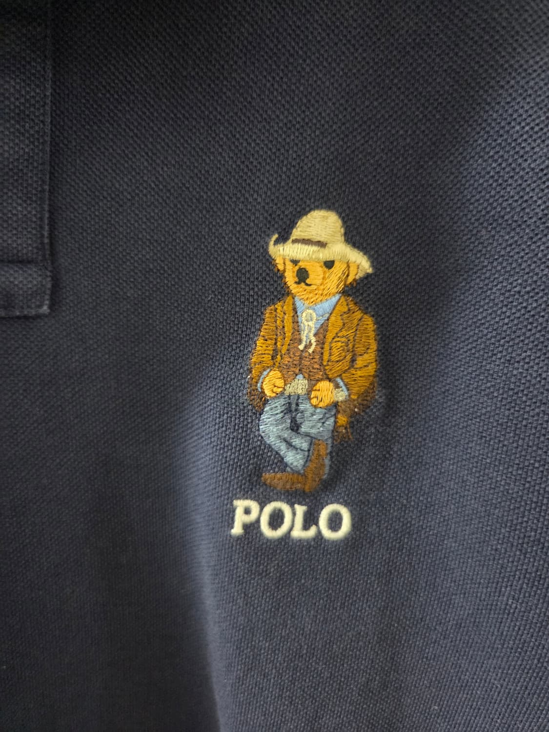 폴로 카우보이 자수 폴로 카라티 상품이미지3