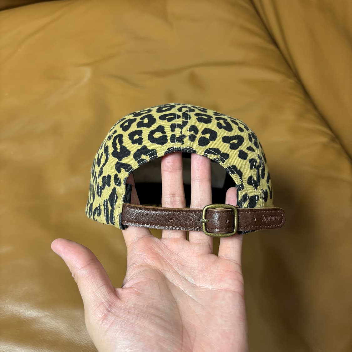Supreme 슈프림 23fw 레오파드 캠프캡 모자 (Leopard) 상품이미지8