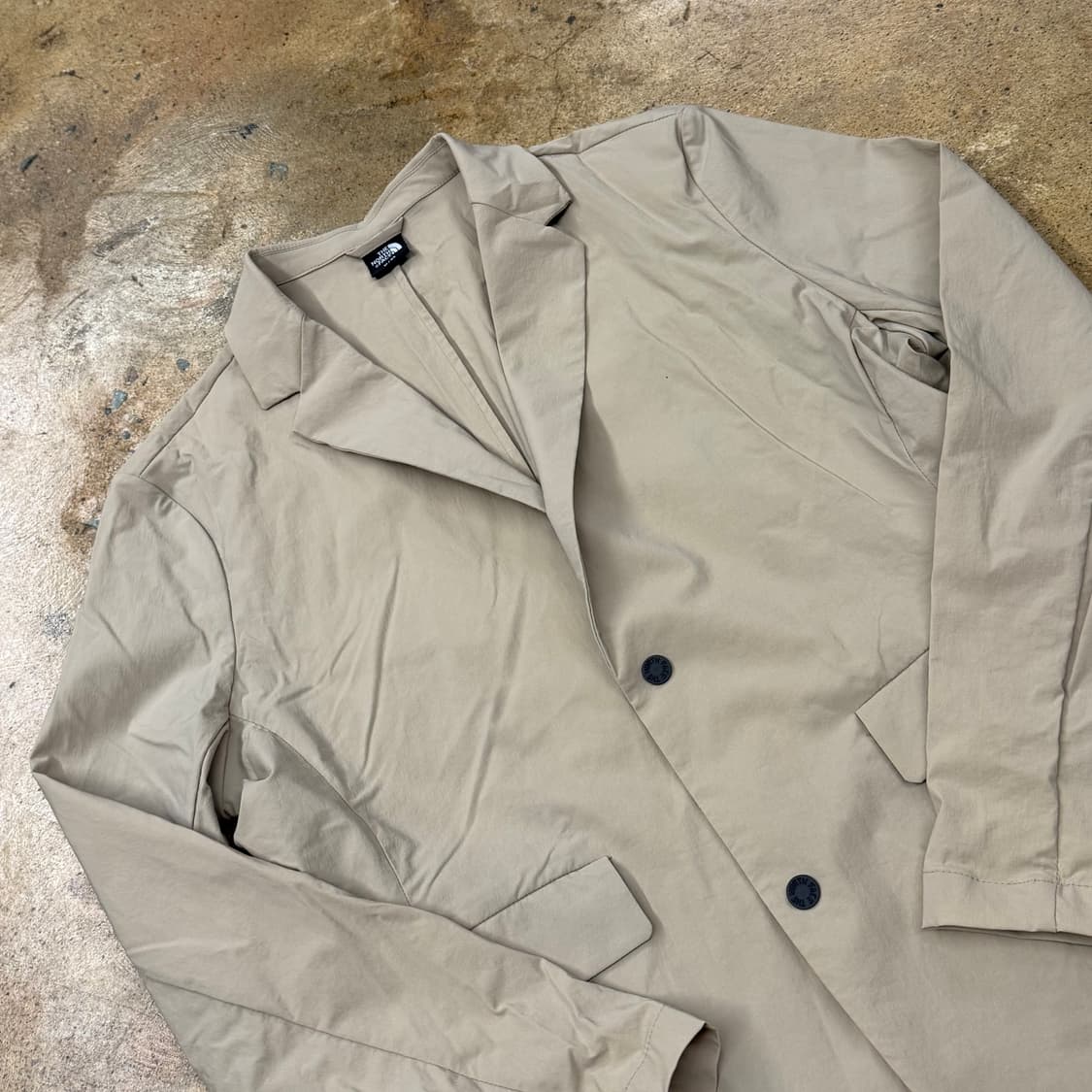 [정품/M] 노스페이스 베이지색 블레이저 자켓 b14 상품이미지1
