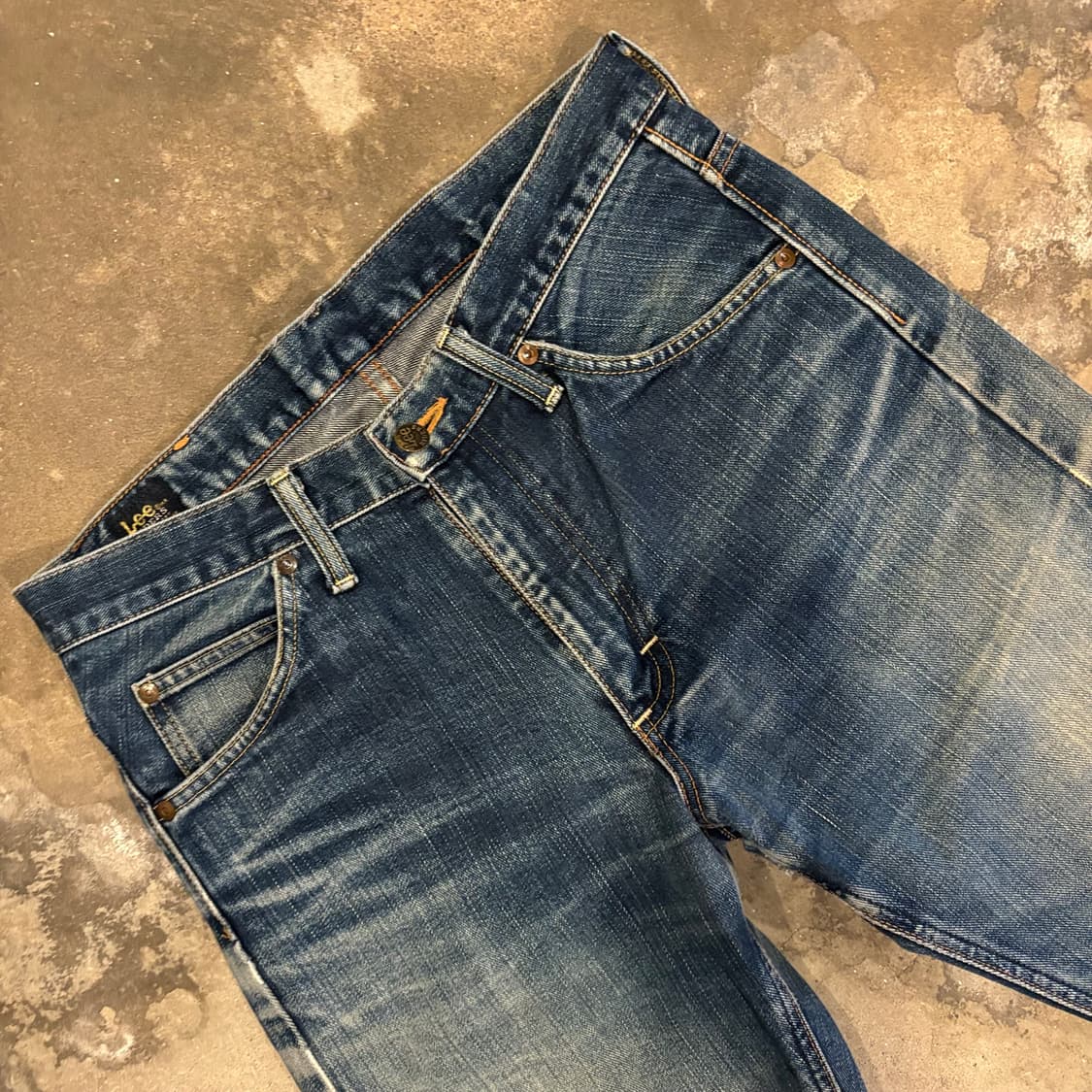 일본 리 0102 부츠컷 셀비지 상품이미지5