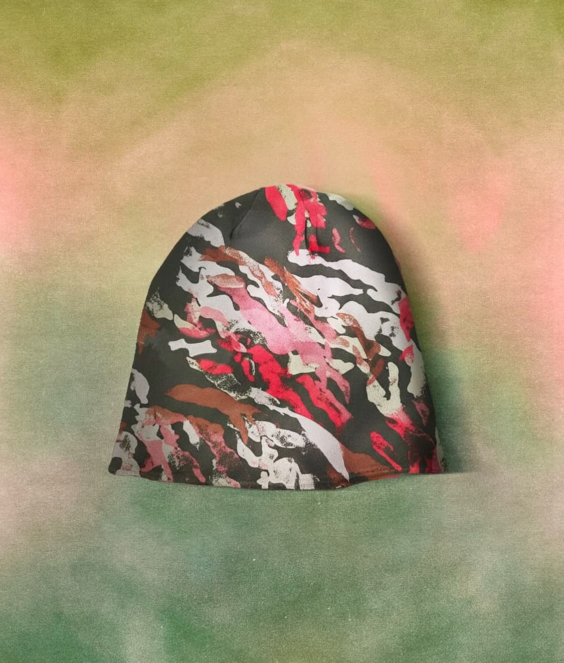 skylrk cherry camo beanie 스카이라크 체리카모 비니 상품이미지1