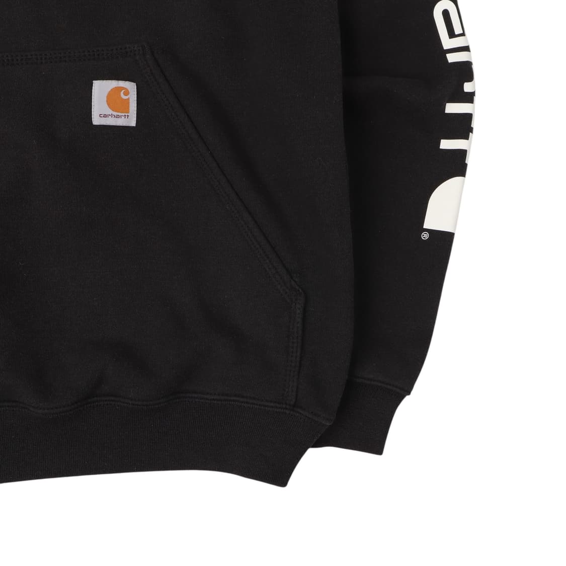 칼하트 k288 블랙 코튼 후드티 상품이미지4