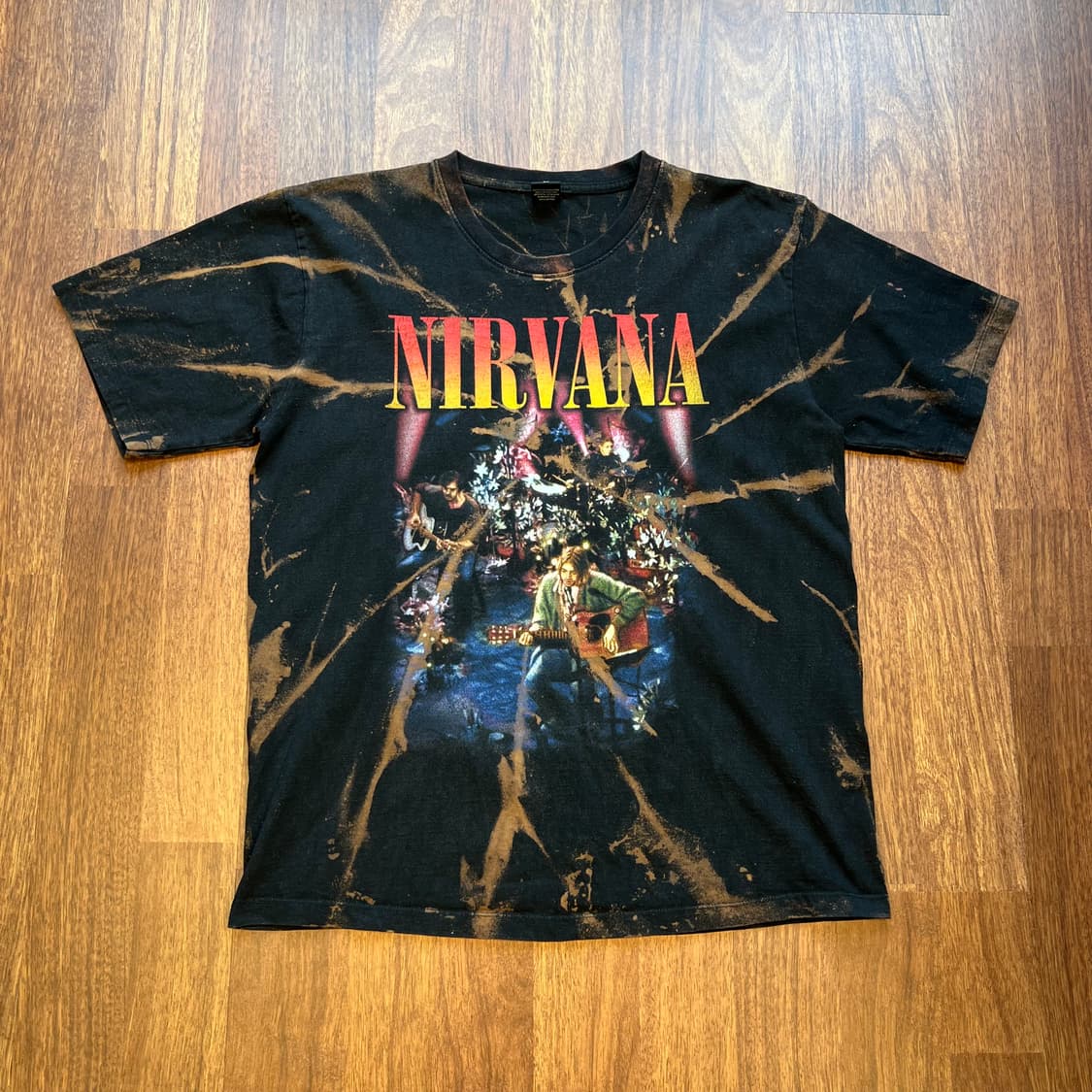 [XL]NIRVANA 너바나 락 밴드 반팔 티셔츠 상품이미지2