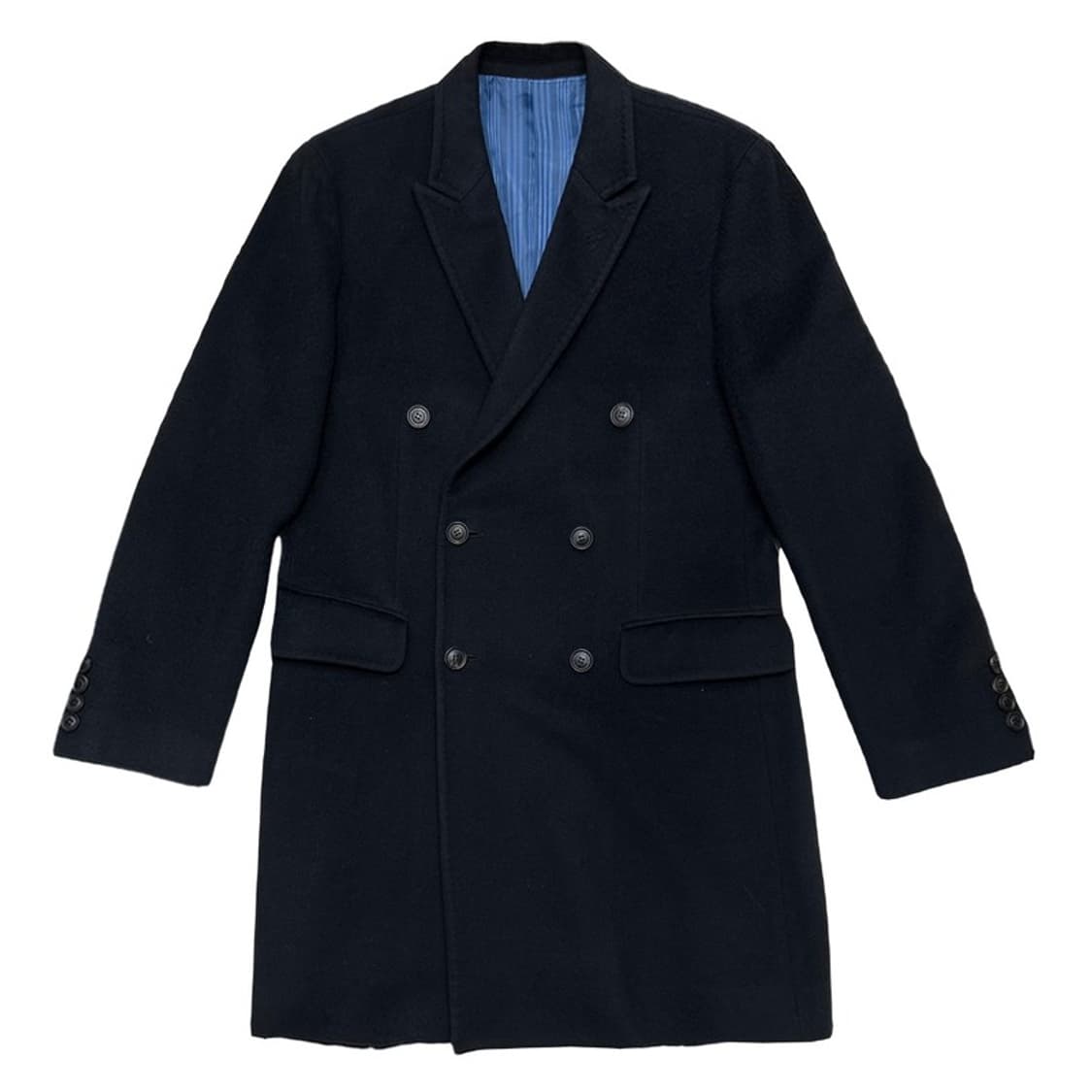 INTERMEZZO 캐시미어 더블 코트 블랙 100 상품이미지1