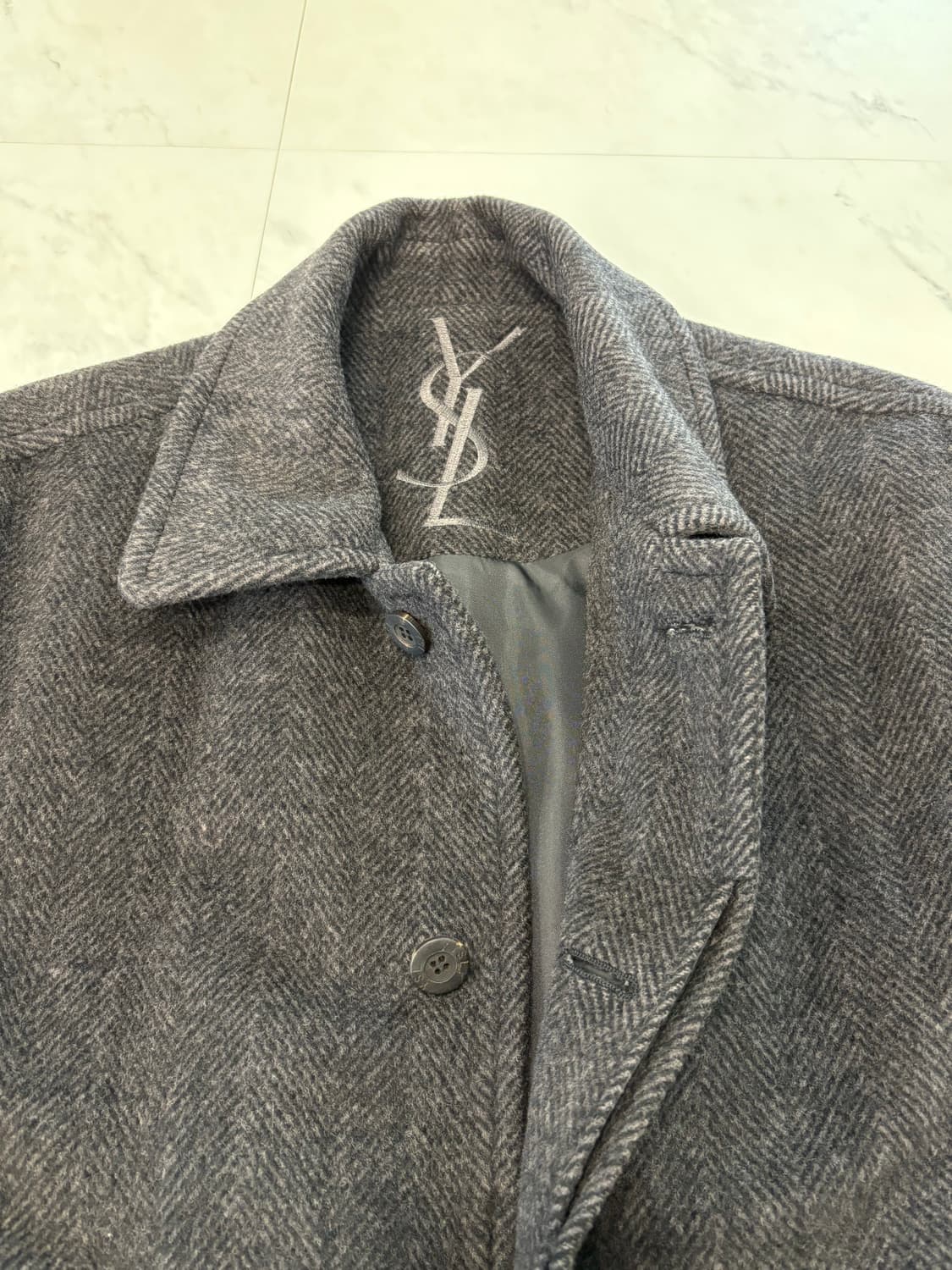 yves saint laurent 90s wool coat 95 상품이미지3